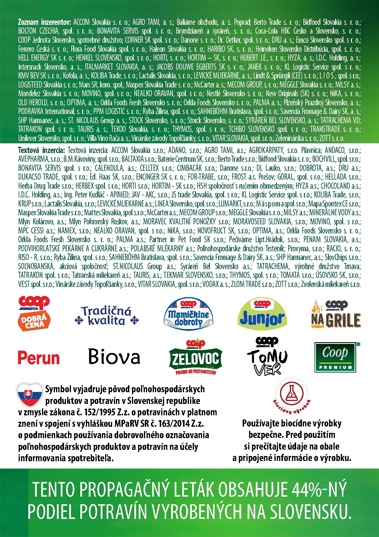 coop-jednota - Nový leták COOP Jednota - Tempo platný od štvrtka, 16.04.2026 do stredy, 22.04.2026 - page: 54