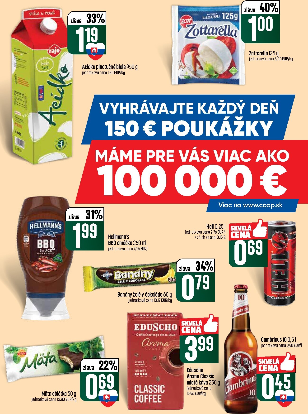 coop-jednota - Nový leták COOP Jednota - Tempo platný od štvrtka, 16.04.2026 do stredy, 22.04.2026 - page: 3