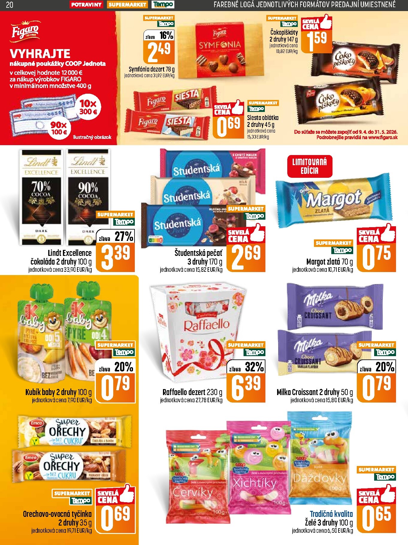 coop-jednota - Nový leták COOP Jednota platný od štvrtka, 16.04.2026 do stredy, 22.04.2026 - page: 20