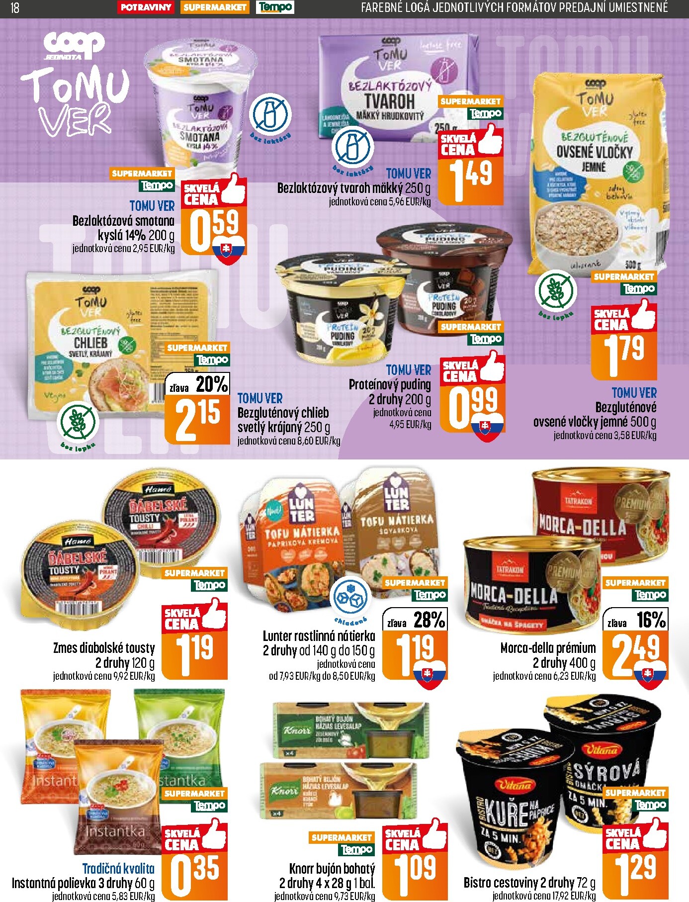 coop-jednota - Nový leták COOP Jednota platný od štvrtka, 16.04.2026 do stredy, 22.04.2026 - page: 18