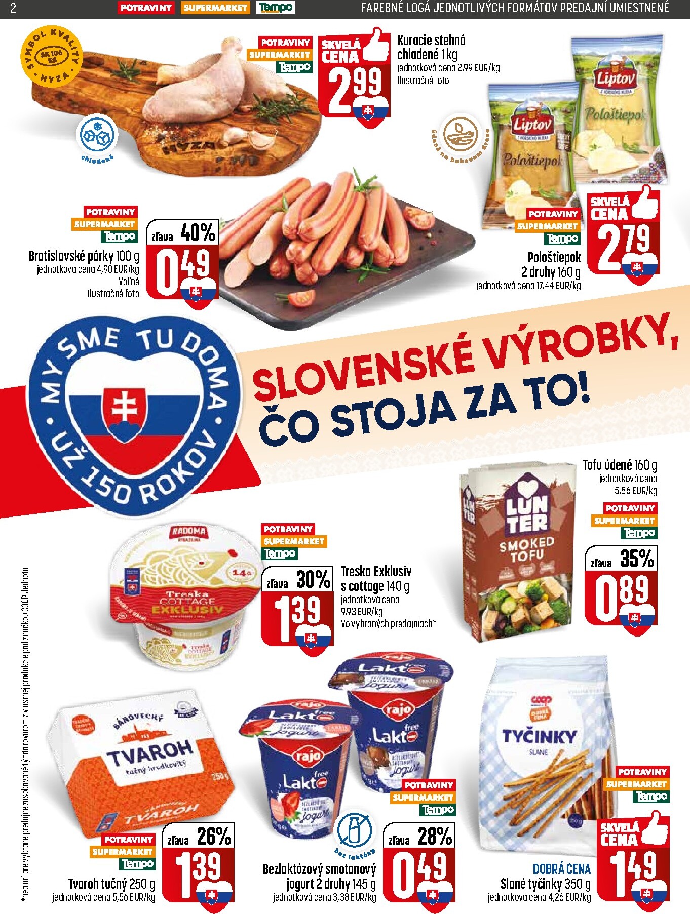 coop-jednota - Nový leták COOP Jednota platný od štvrtka, 16.04.2026 do stredy, 22.04.2026 - page: 2