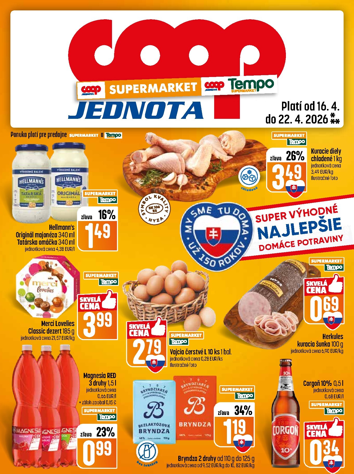 coop-jednota - Nový leták COOP Jednota platný od štvrtka, 16.04.2026 do stredy, 22.04.2026 - page: 13