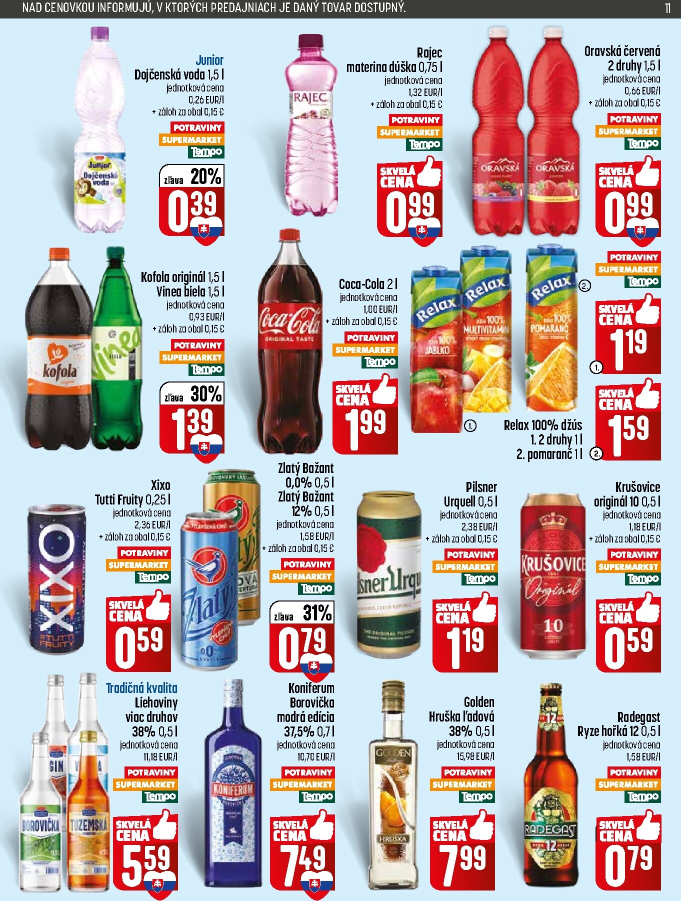 coop-jednota - Nový leták COOP Jednota platný od štvrtka, 16.04.2026 do stredy, 22.04.2026 - page: 11