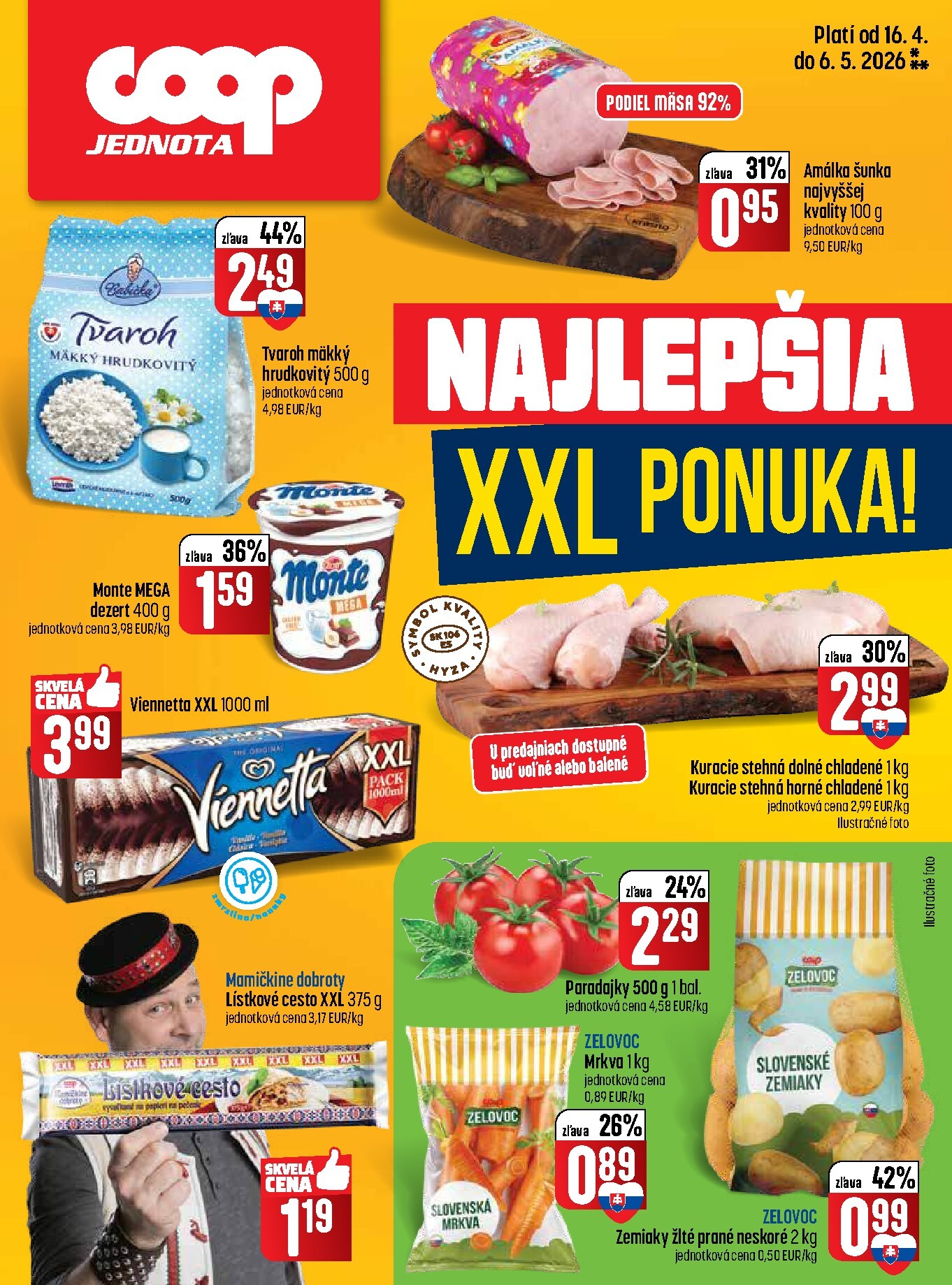 coop-jednota - Nový leták COOP Jednota - XXL nákup platný od štvrtka, 16.04.2026 do stredy, 06.05.2026 - page: 8