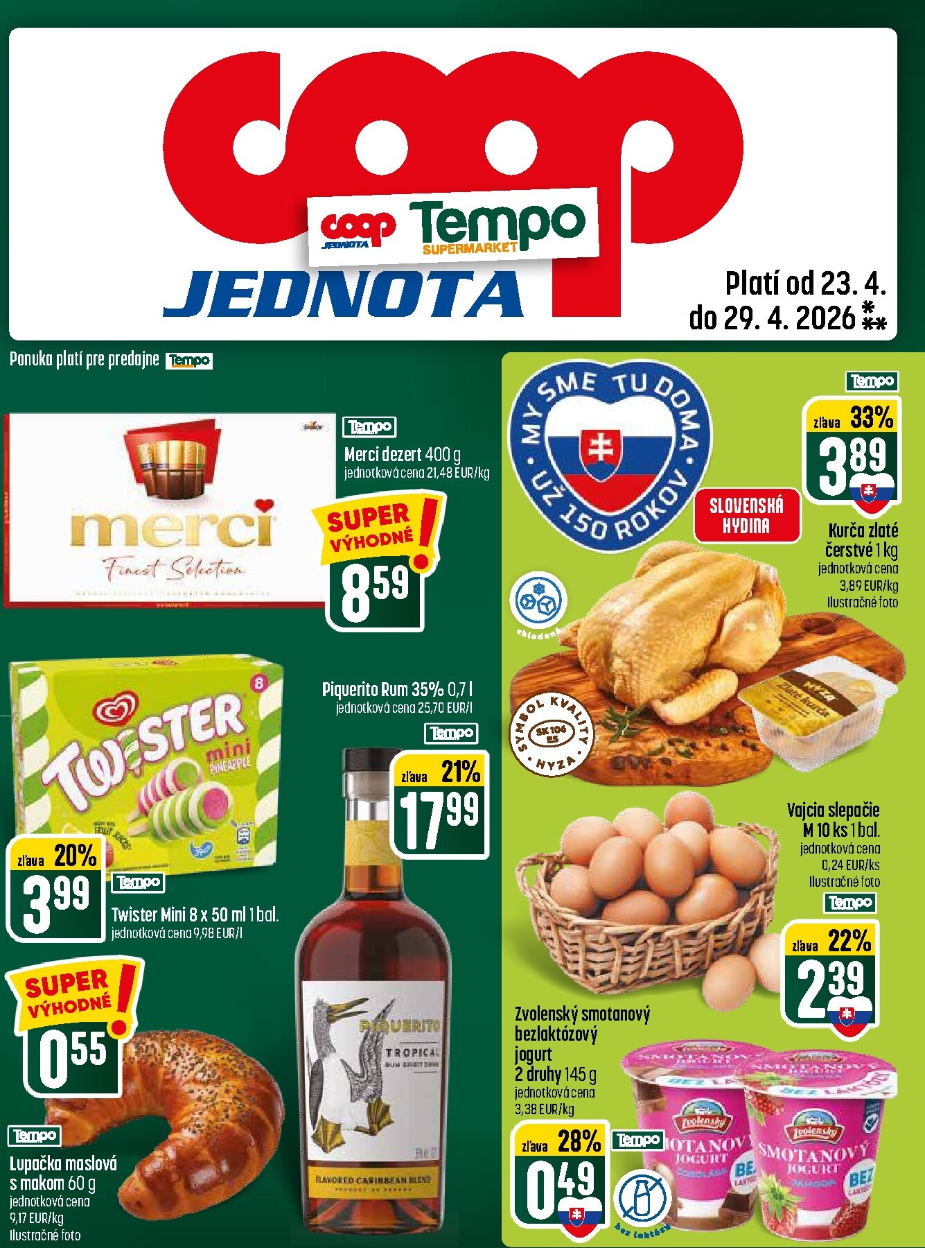 coop-jednota - Nový leták COOP Jednota od štvrtka, 23.04.2026 do stredy, 29.04.2026 - page: 25