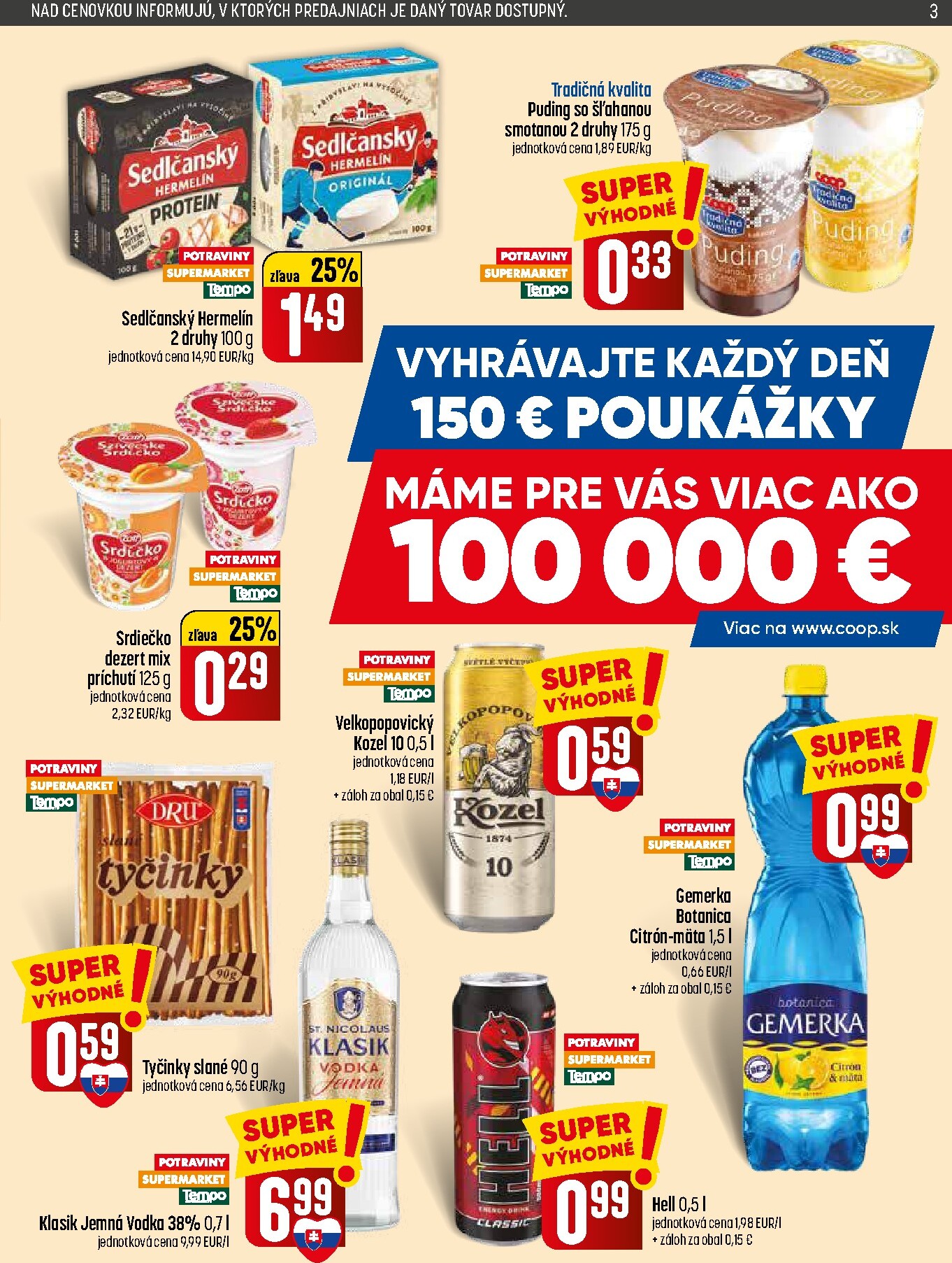 coop-jednota - Nový leták COOP Jednota od štvrtka, 23.04.2026 do stredy, 29.04.2026 - page: 3