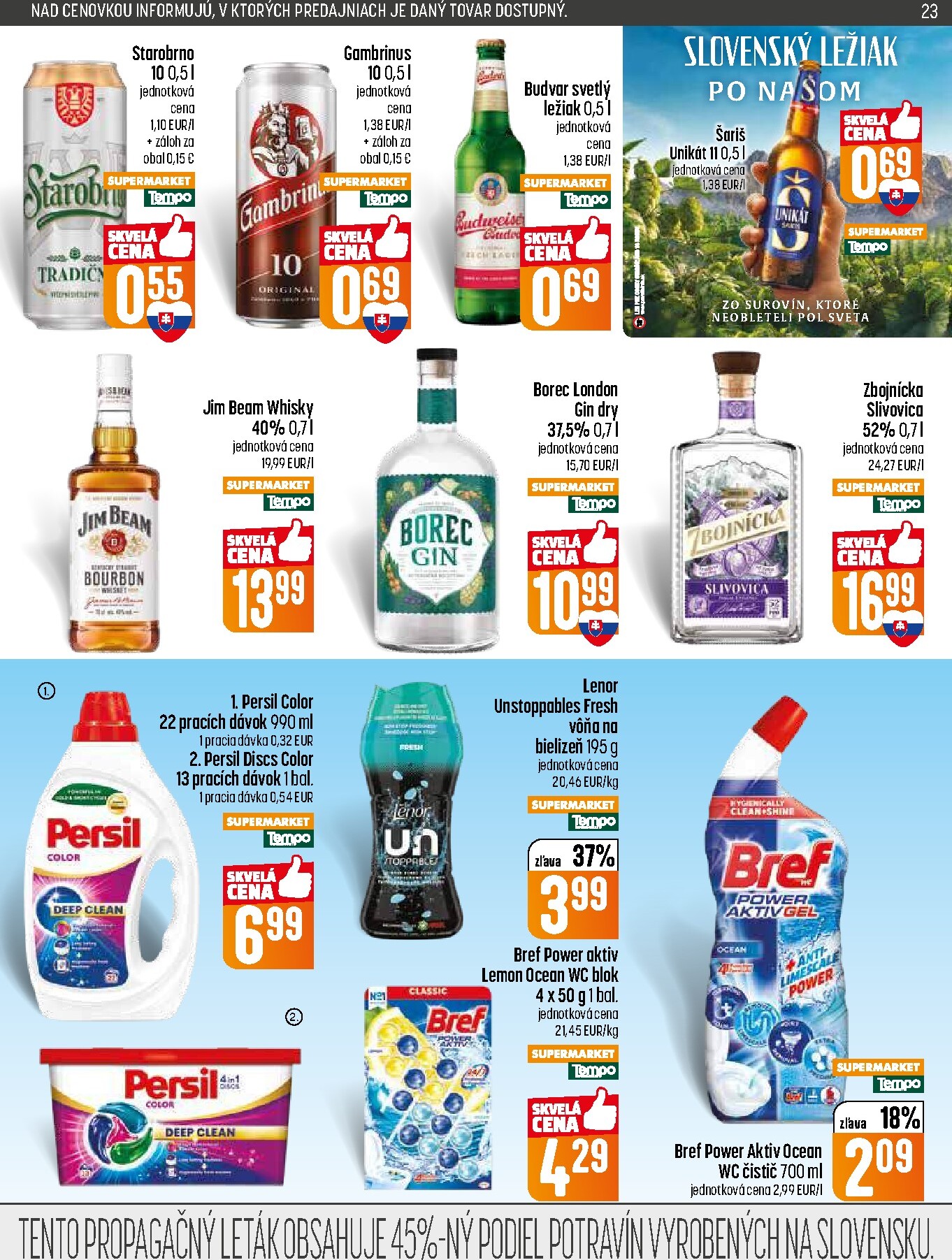 coop-jednota - Nový leták COOP Jednota od štvrtka, 23.04.2026 do stredy, 29.04.2026 - page: 23