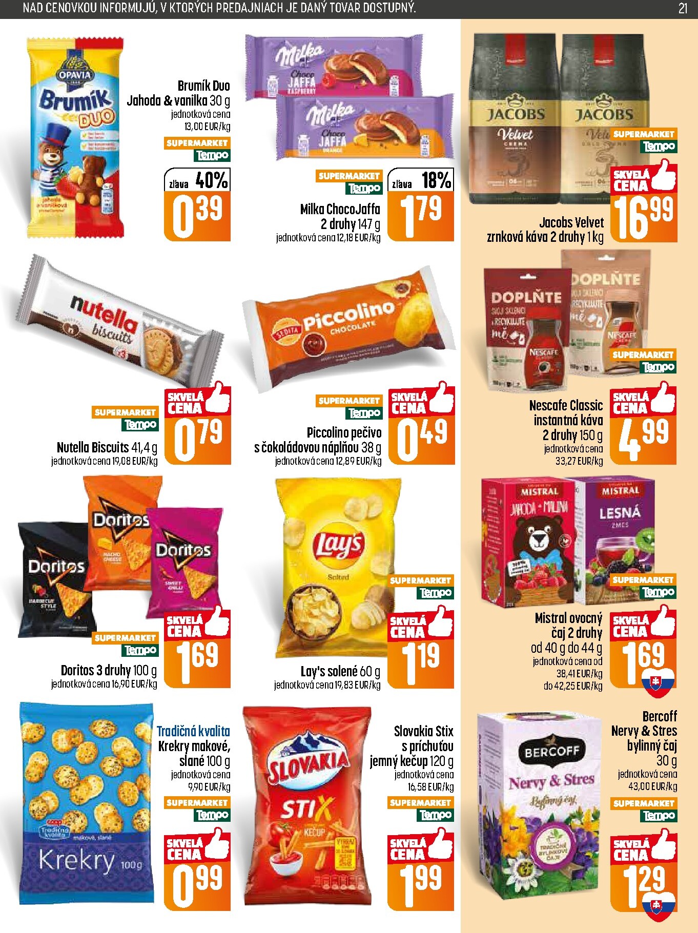 coop-jednota - Nový leták COOP Jednota od štvrtka, 23.04.2026 do stredy, 29.04.2026 - page: 21