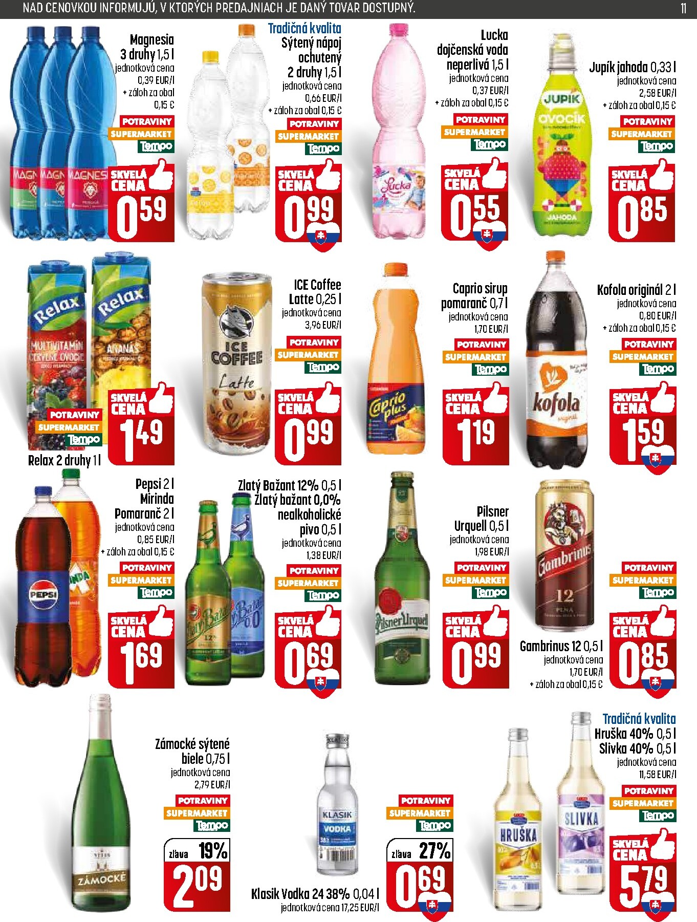 coop-jednota - Nový leták COOP Jednota od štvrtka, 23.04.2026 do stredy, 29.04.2026 - page: 11