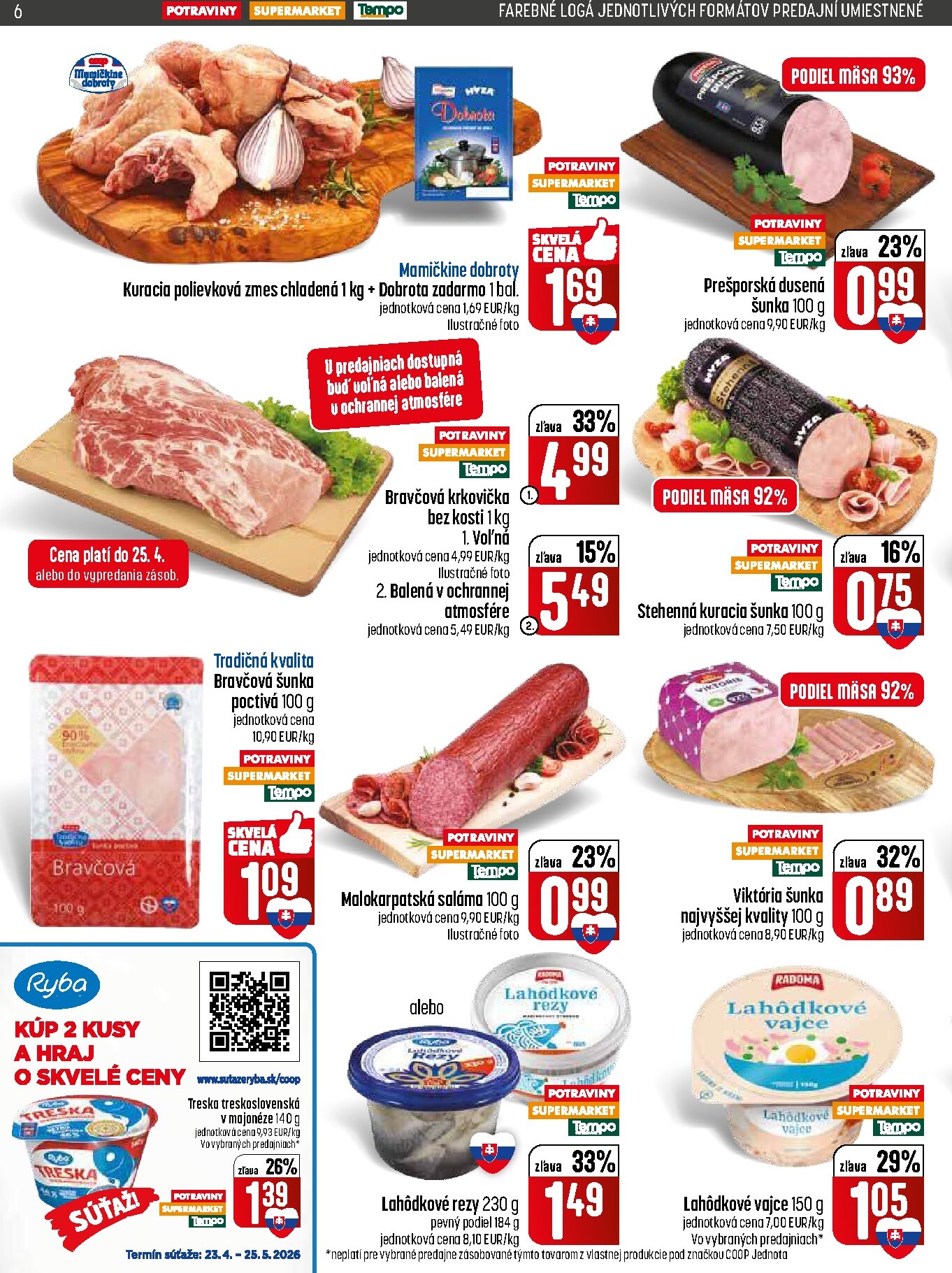 coop-jednota - Nový leták COOP Jednota od štvrtka, 23.04.2026 do stredy, 29.04.2026 - page: 6