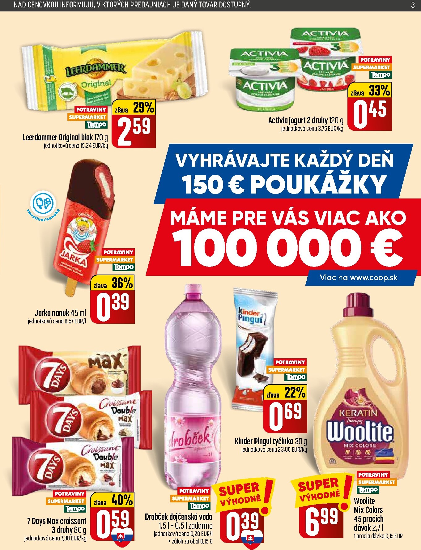 coop-jednota - Nový leták COOP Jednota od štvrtka, 30.04.2026 do stredy, 06.05.2026 - page: 3