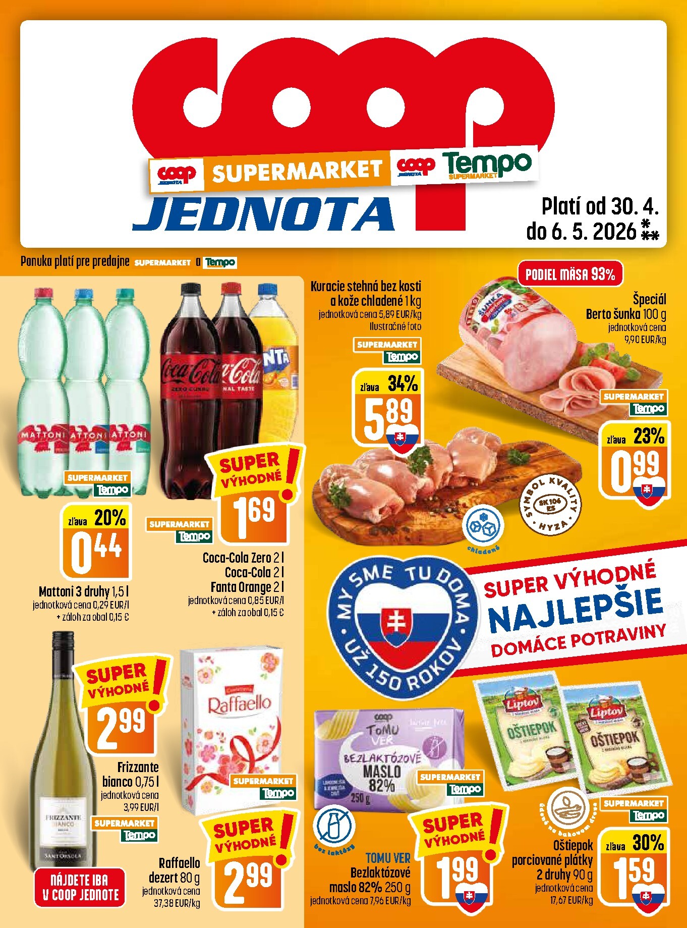 coop-jednota - Nový leták COOP Jednota od štvrtka, 30.04.2026 do stredy, 06.05.2026 - page: 13