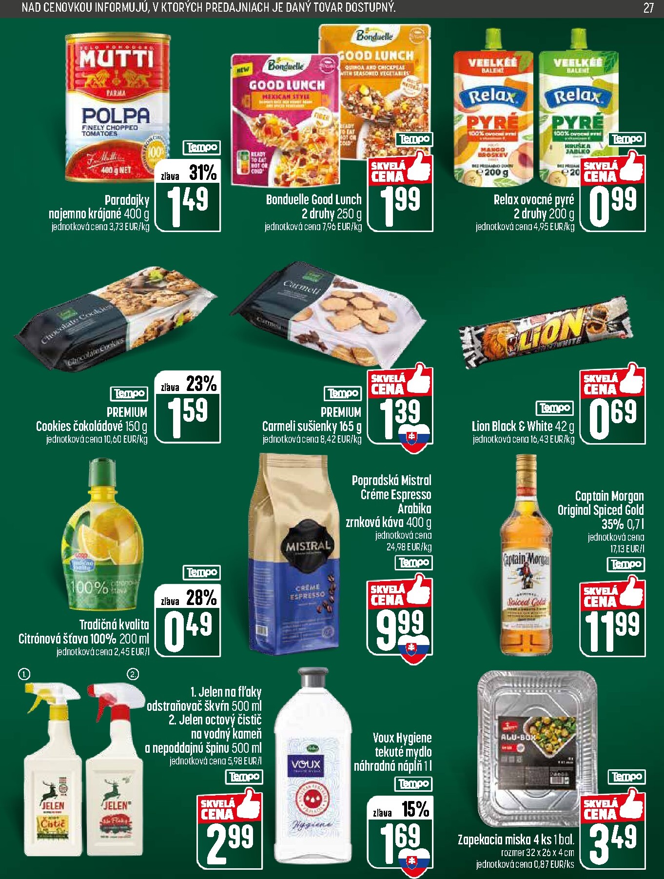 coop-jednota - Nový leták COOP Jednota od štvrtka, 30.04.2026 do stredy, 06.05.2026 - page: 27