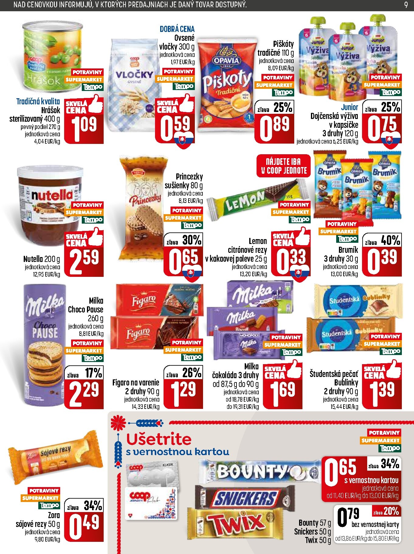 coop-jednota - Nový leták COOP Jednota od štvrtka, 30.04.2026 do stredy, 06.05.2026 - page: 9