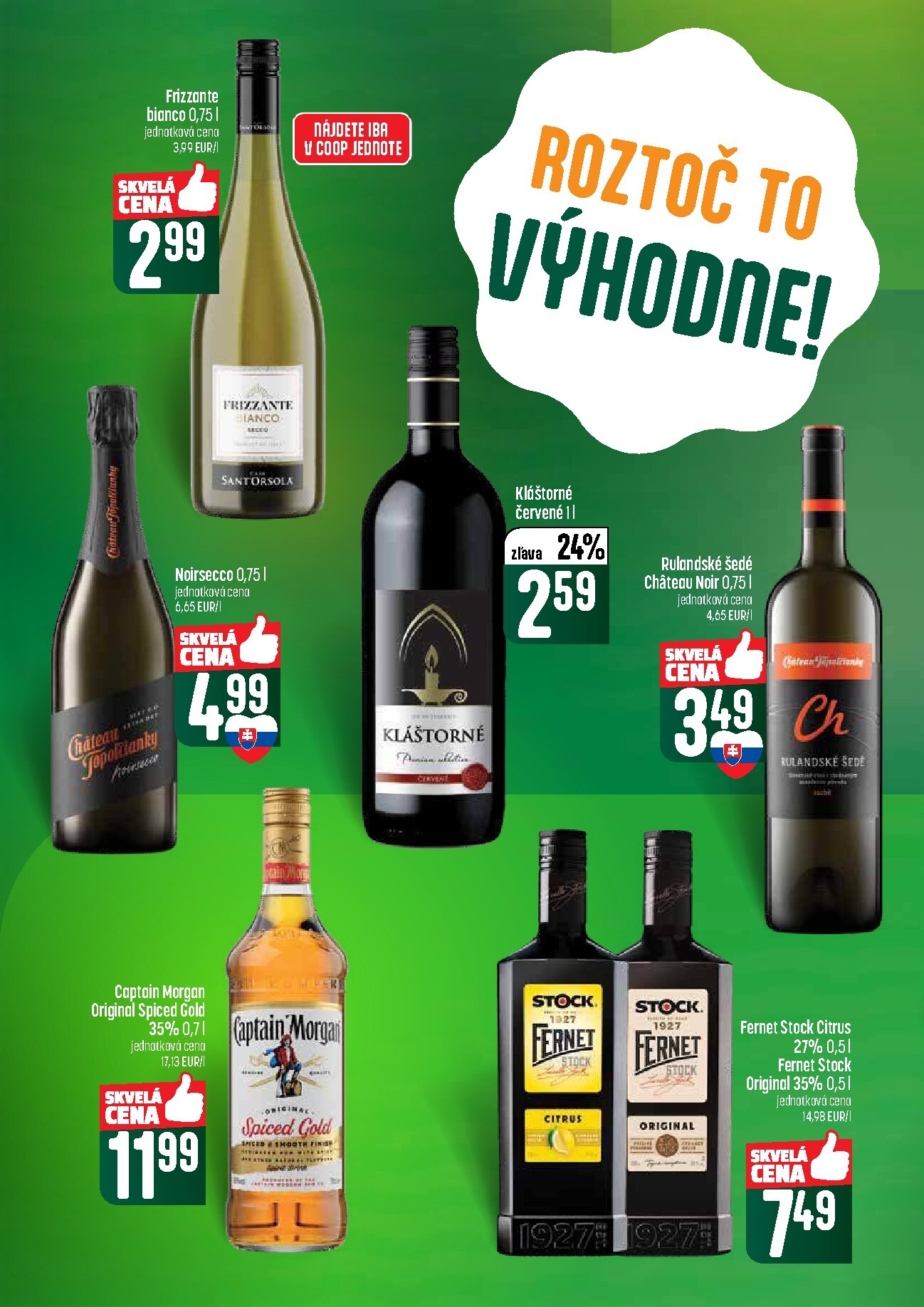 coop-jednota - Nový leták COOP Jednota - Tempo od štvrtka, 30.04.2026 do stredy, 06.05.2026 - page: 52