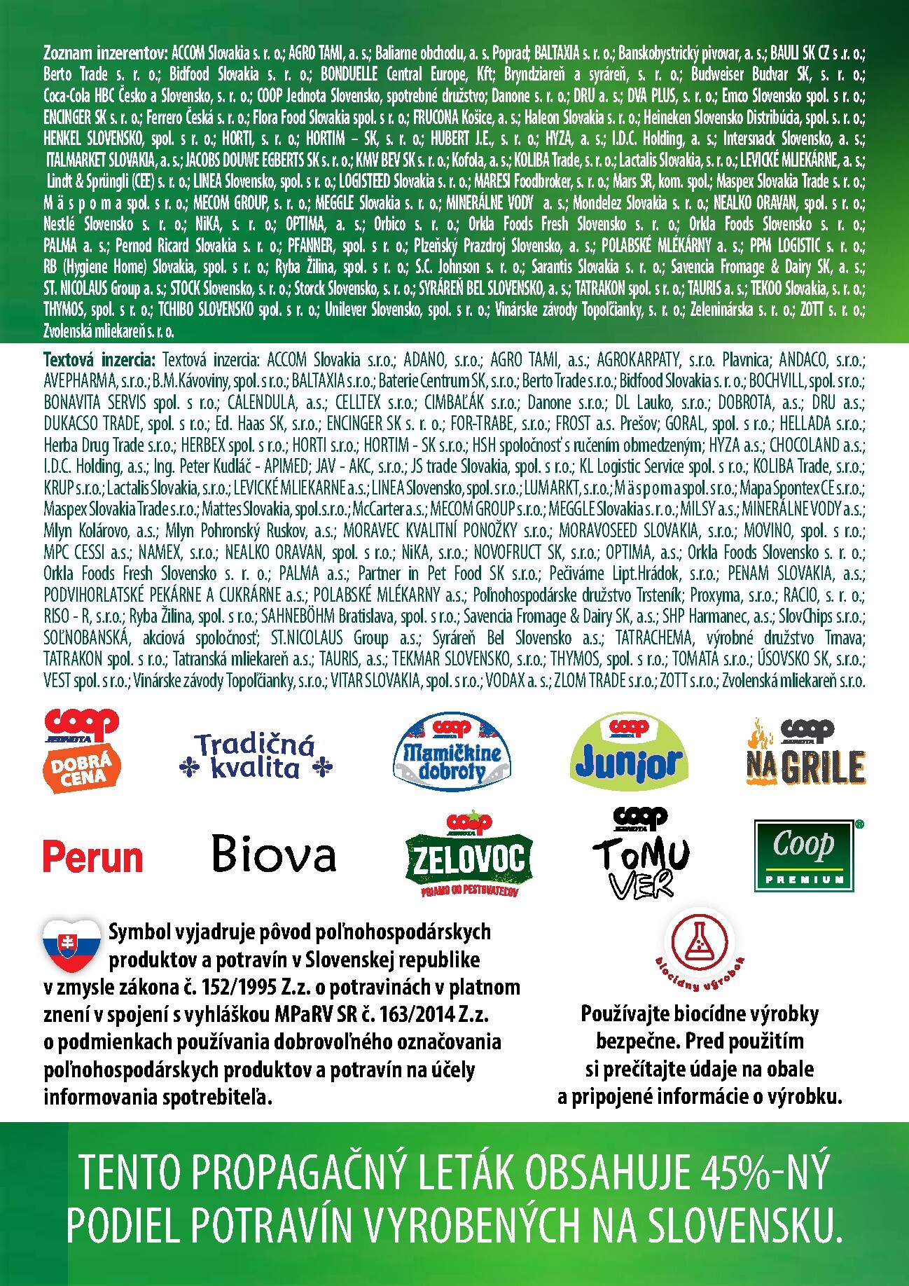 coop-jednota - Nový leták COOP Jednota - Tempo od štvrtka, 30.04.2026 do stredy, 06.05.2026 - page: 58