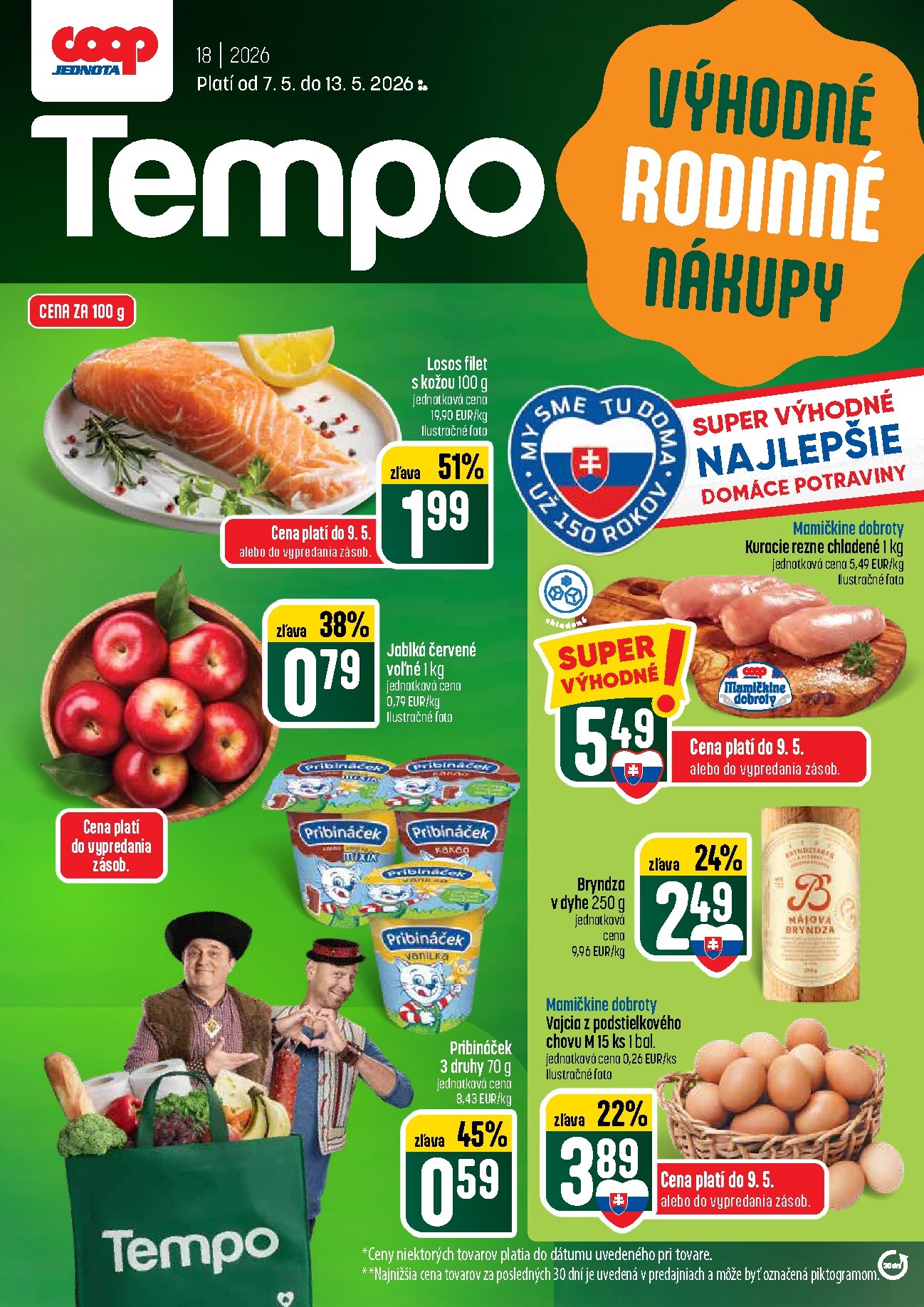 coop-jednota - Nový leták COOP Jednota - Tempo od štvrtka, 07.05.2026 do stredy, 13.05.2026