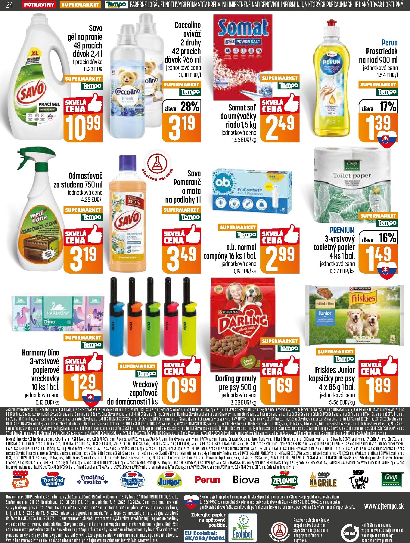 coop-jednota - Nový leták COOP Jednota od štvrtka, 07.05.2026 do stredy, 13.05.2026 - page: 24