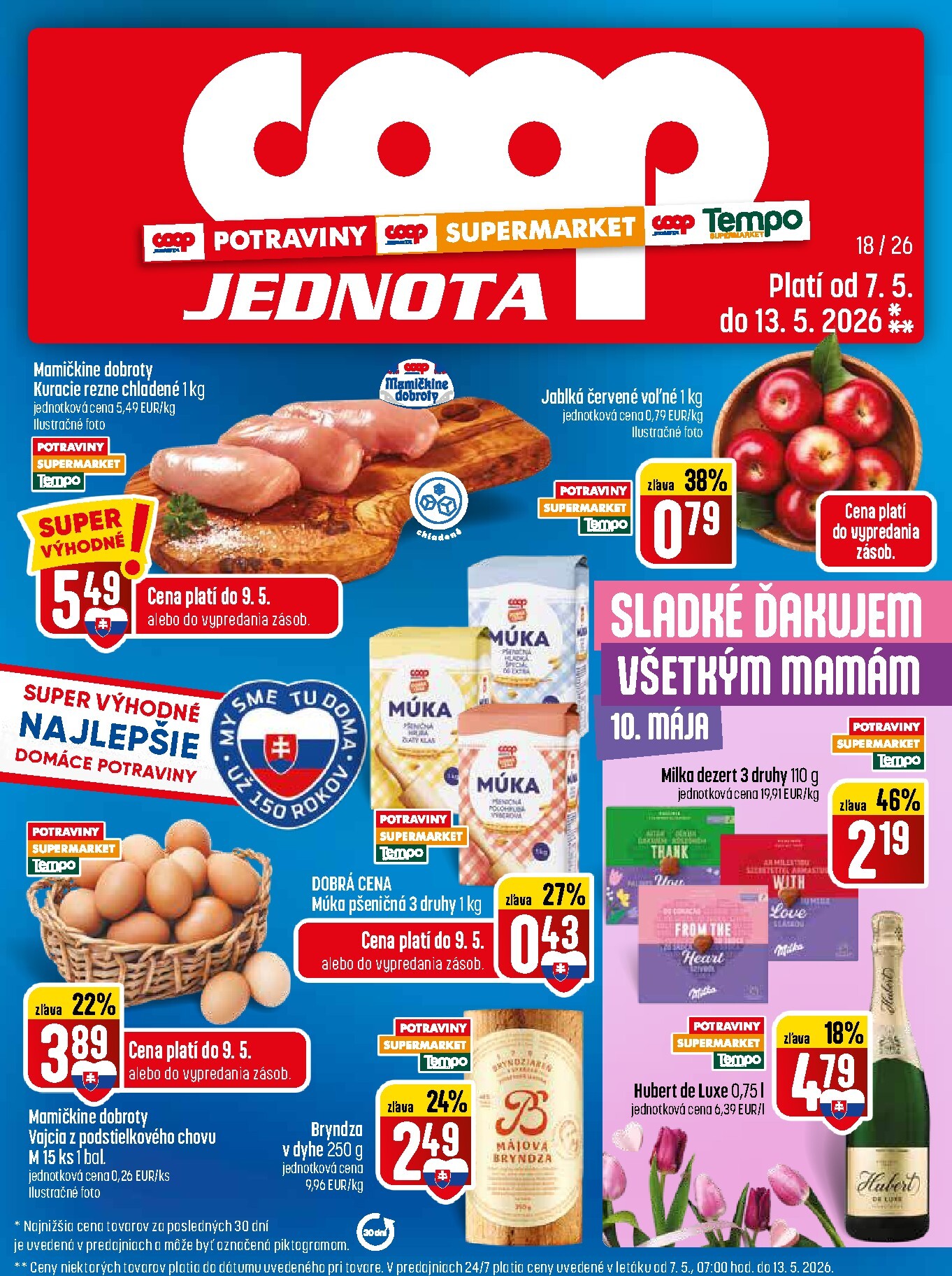 coop-jednota - Nový leták COOP Jednota od štvrtka, 07.05.2026 do stredy, 13.05.2026
