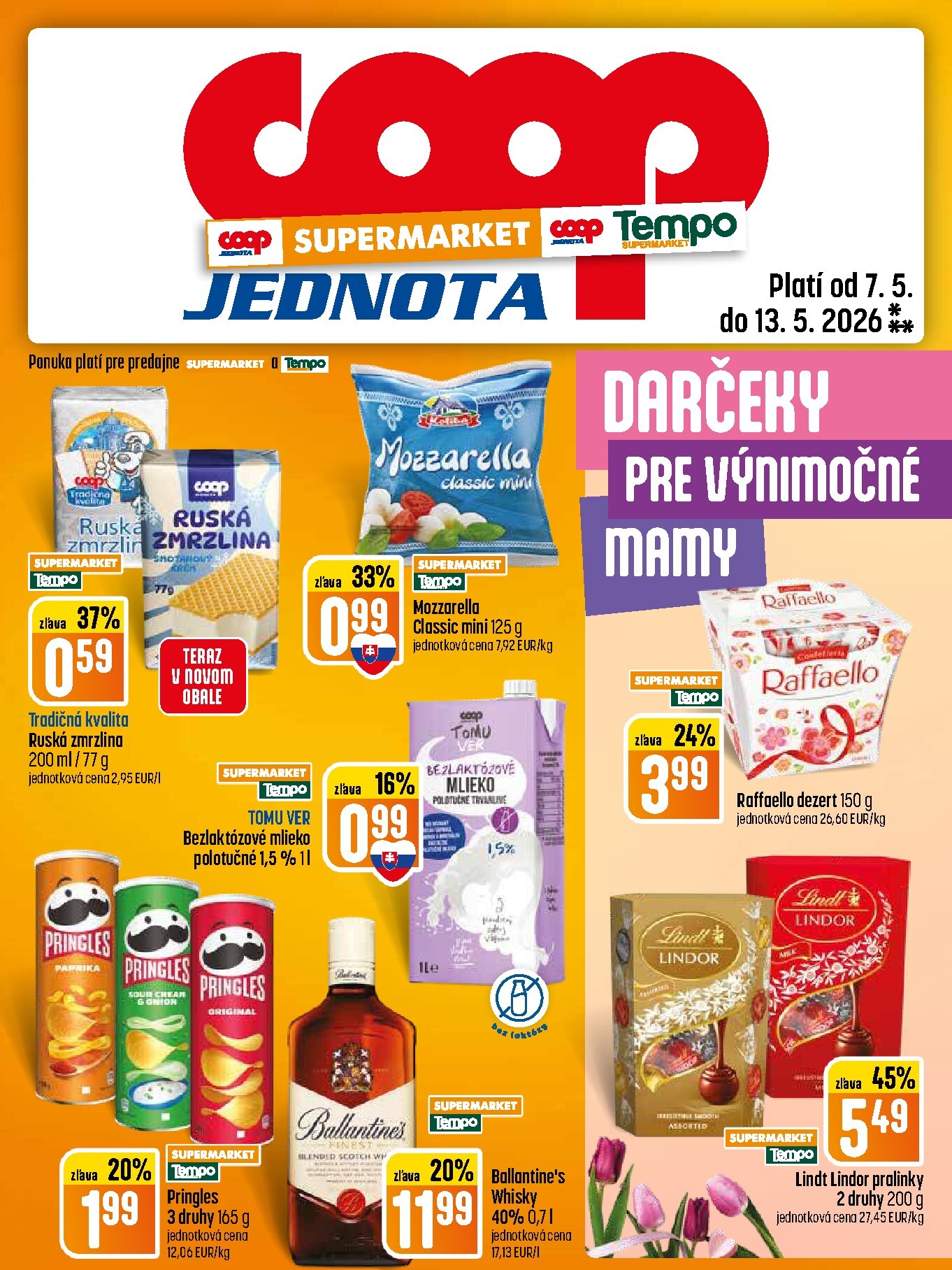 coop-jednota - Nový leták COOP Jednota od štvrtka, 07.05.2026 do stredy, 13.05.2026 - page: 13