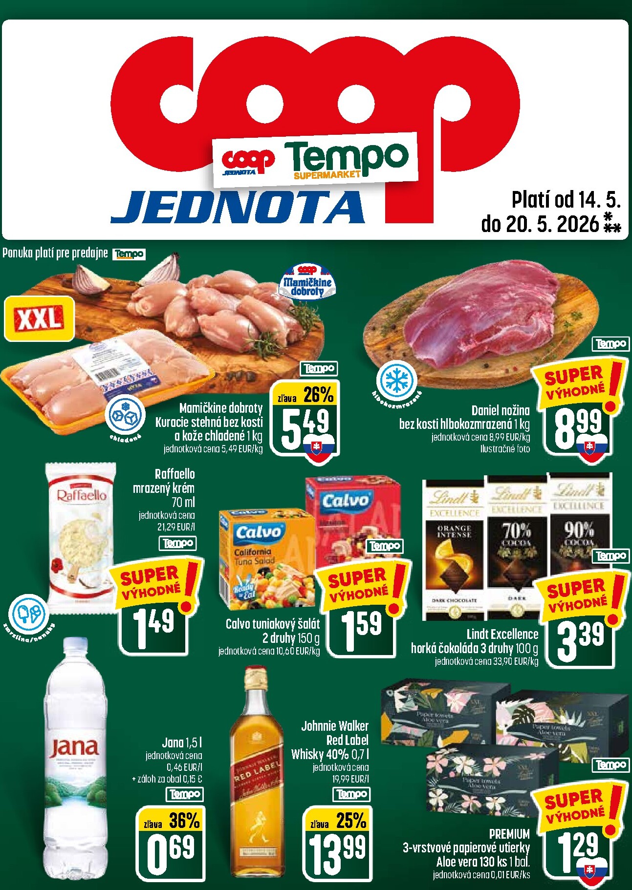 coop-jednota - Nový leták COOP Jednota od štvrtka, 14.05.2026 do stredy, 20.05.2026 - page: 25
