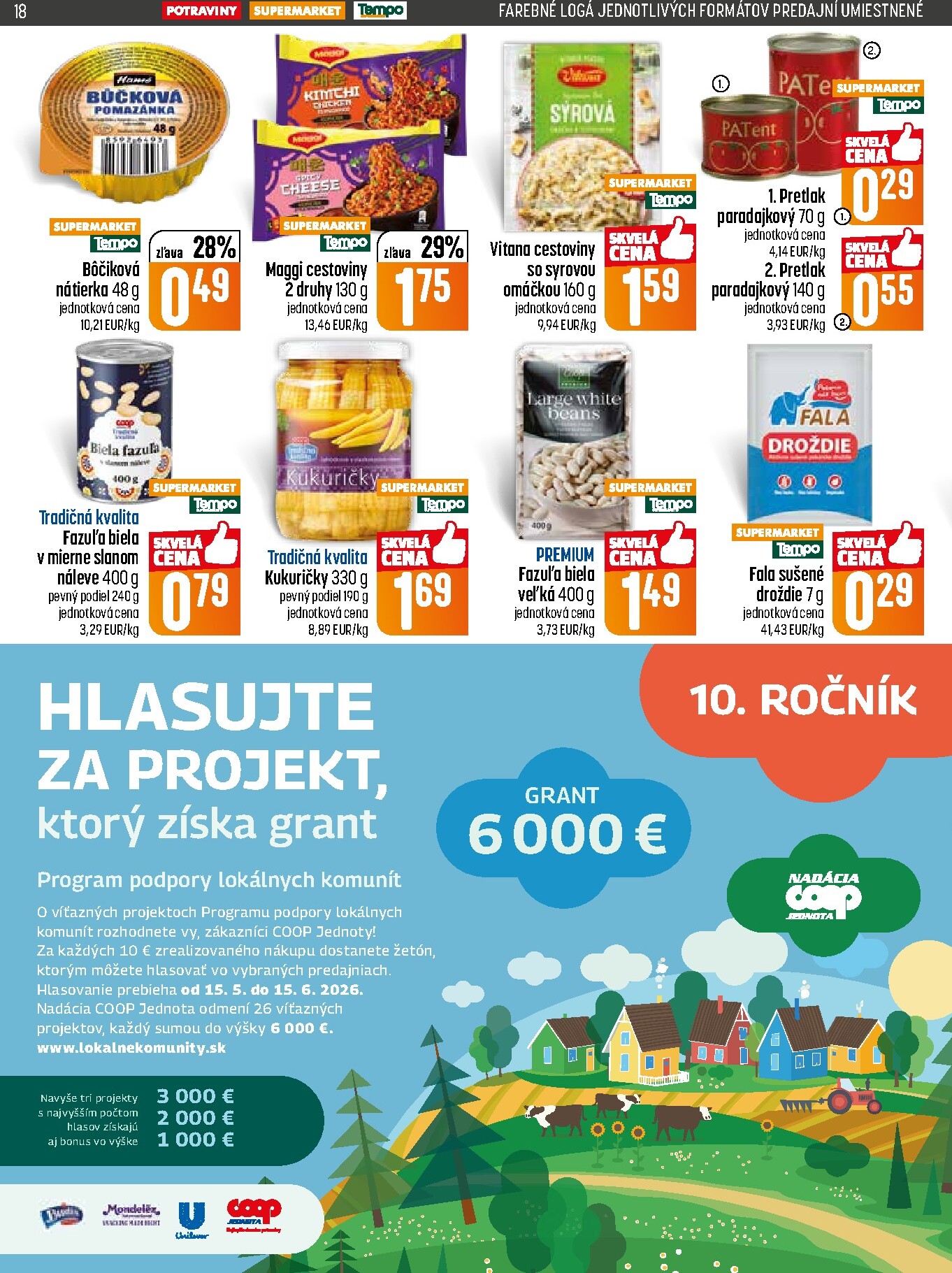 coop-jednota - Nový leták COOP Jednota od štvrtka, 14.05.2026 do stredy, 20.05.2026 - page: 18
