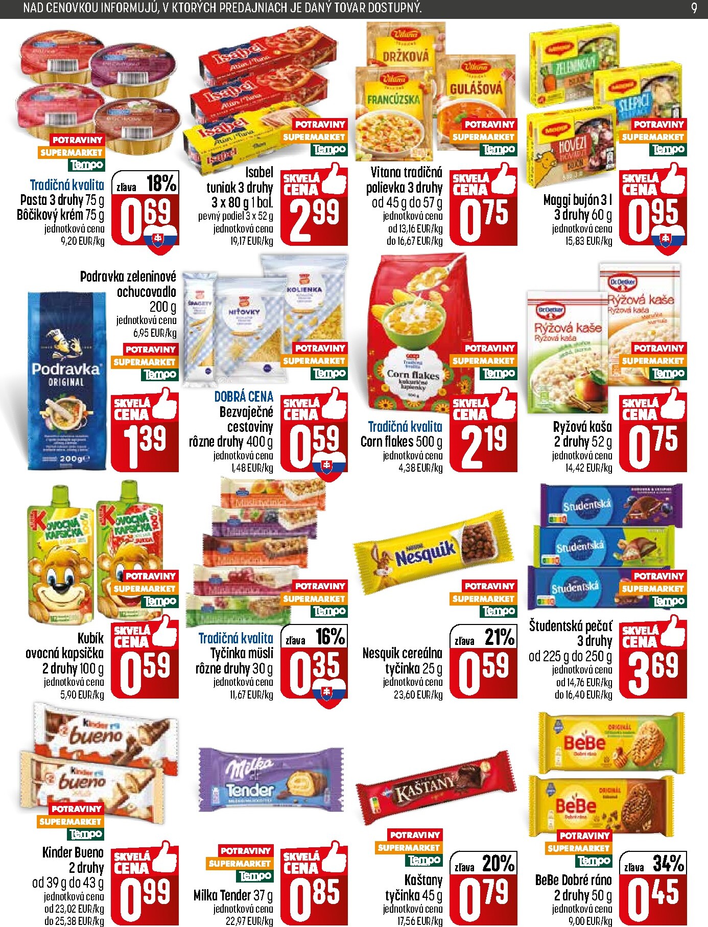 coop-jednota - Nový leták COOP Jednota od štvrtka, 14.05.2026 do stredy, 20.05.2026 - page: 9