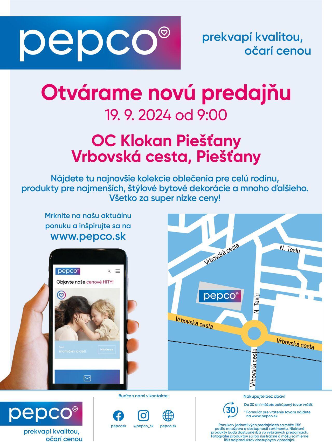 pepco - Pepco práve otvárame! - Piešťany 19.09.2024 - 26.09.2024 - page: 2