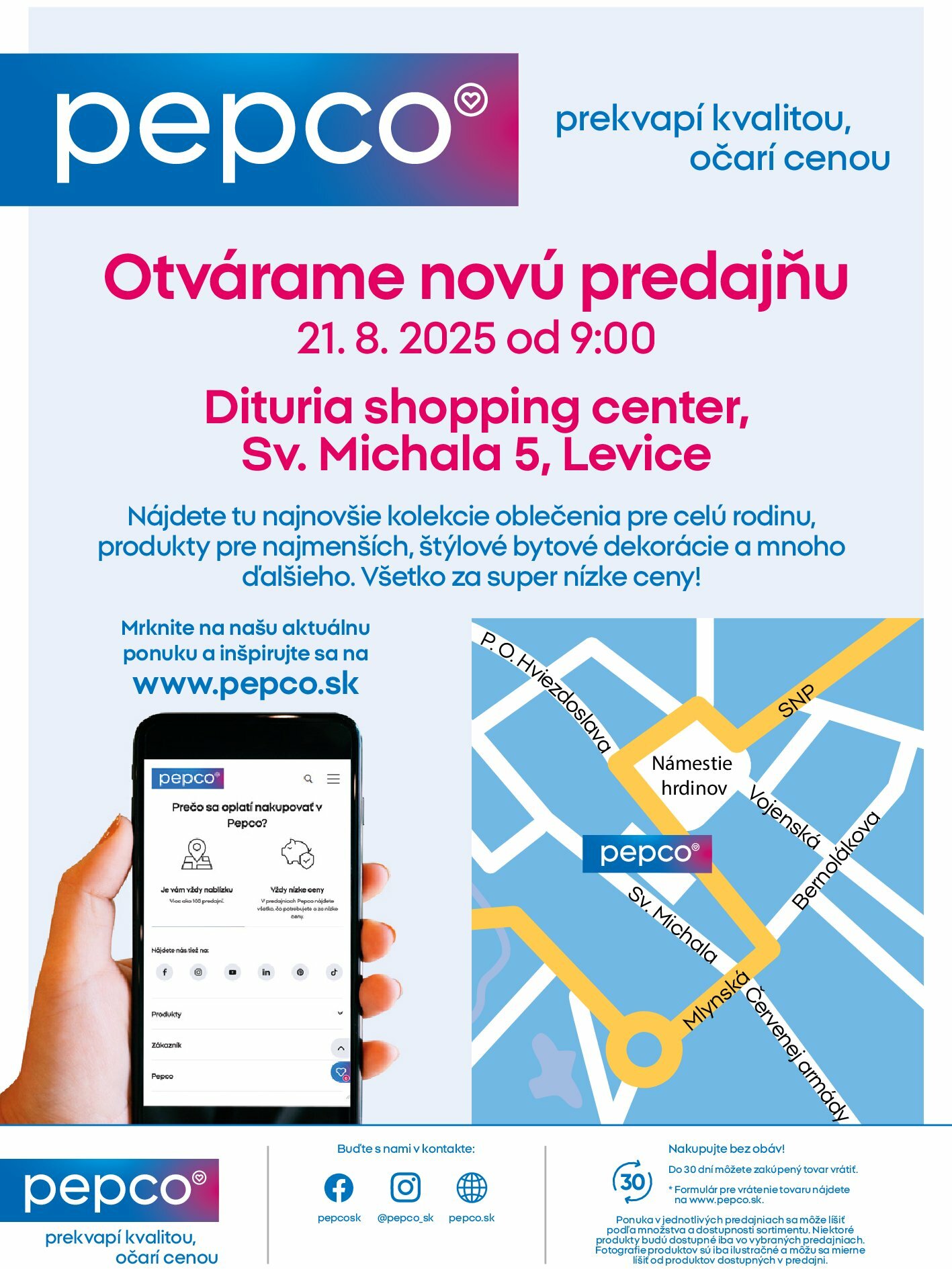 pepco - Leták Pepco - Práve otvárame! – Levice platný od 21.08. do 27.08. - page: 2