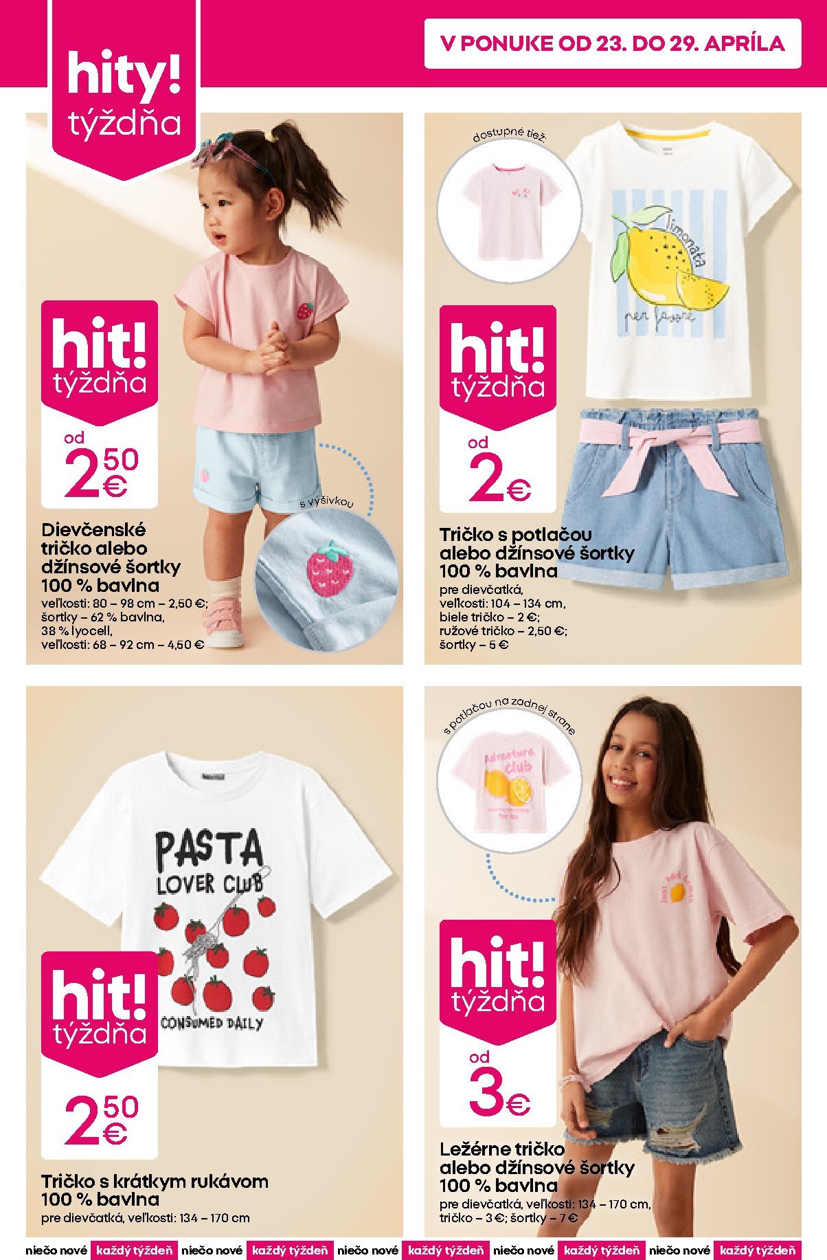 pepco - Aktuálny leták Pepco - Tričká a šortky od štvrtka, 23.04.2026 do stredy, 29.04.2026 - page: 2