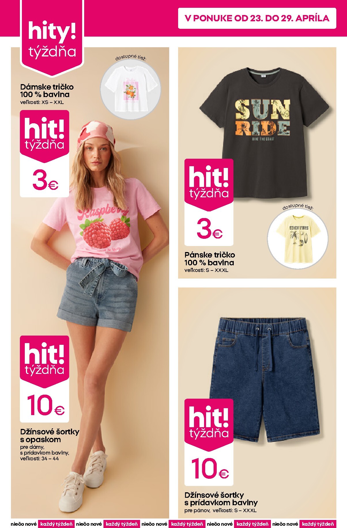 pepco - Aktuálny leták Pepco - Tričká a šortky od štvrtka, 23.04.2026 do stredy, 29.04.2026 - page: 4