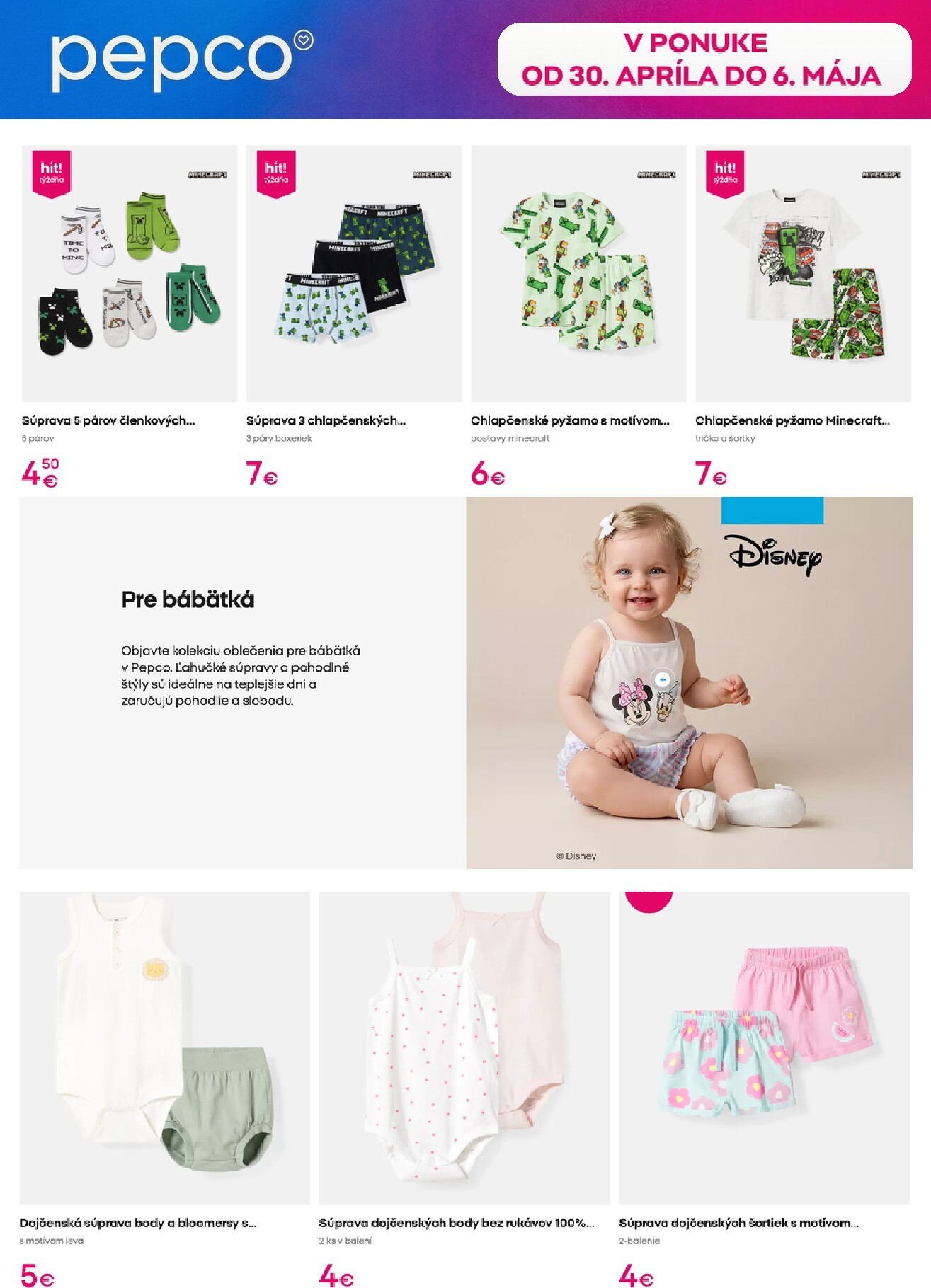 pepco - Aktuálny leták Pepco od štvrtka, 30.04.2026 do stredy, 06.05.2026 - page: 3
