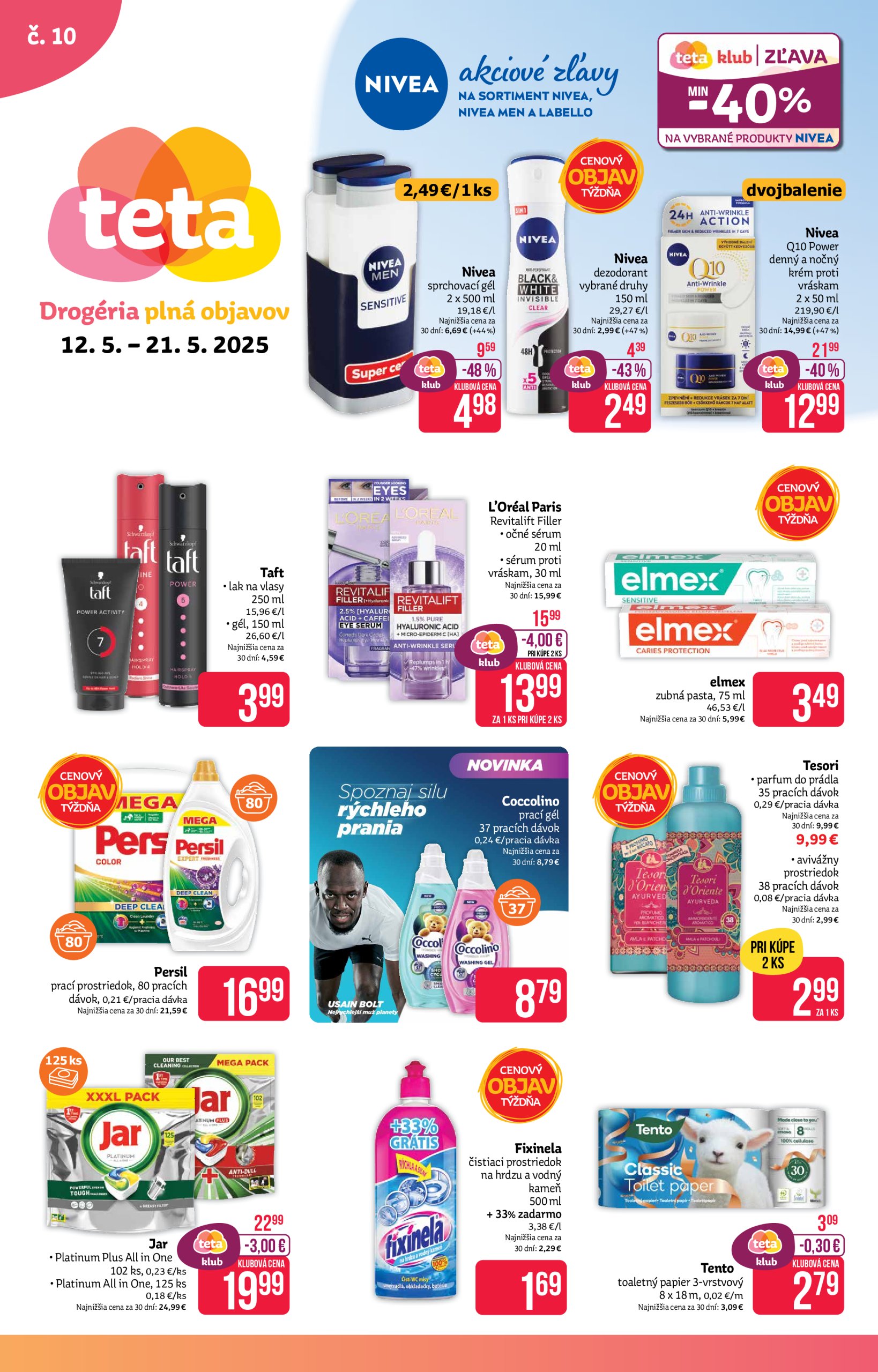 teta-drogerie - Teta drogerie leták platný od 12.05. - 21.05.