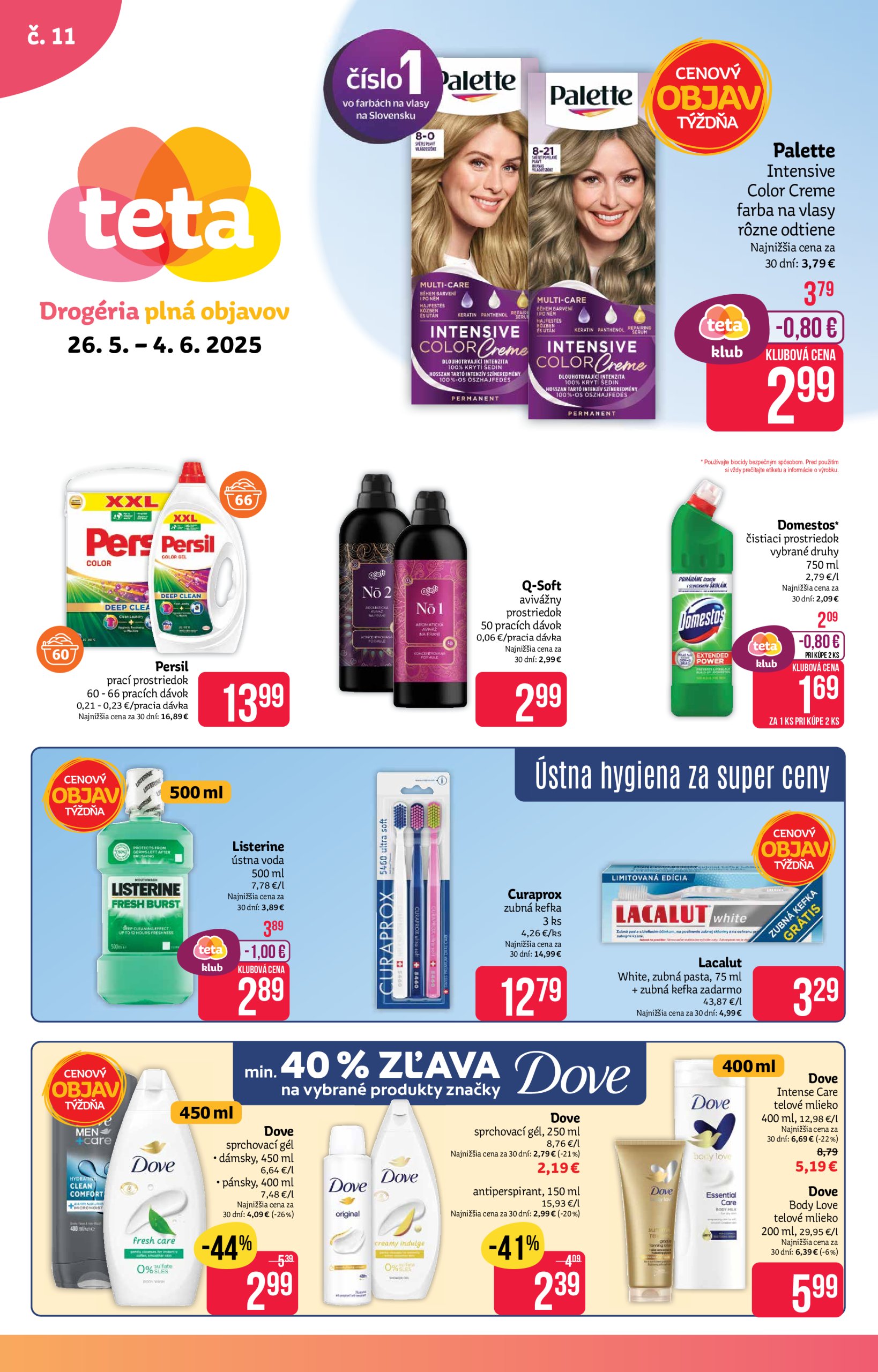 teta-drogerie - Teta drogerie leták platný od 26.05. - 04.06. - page: 1