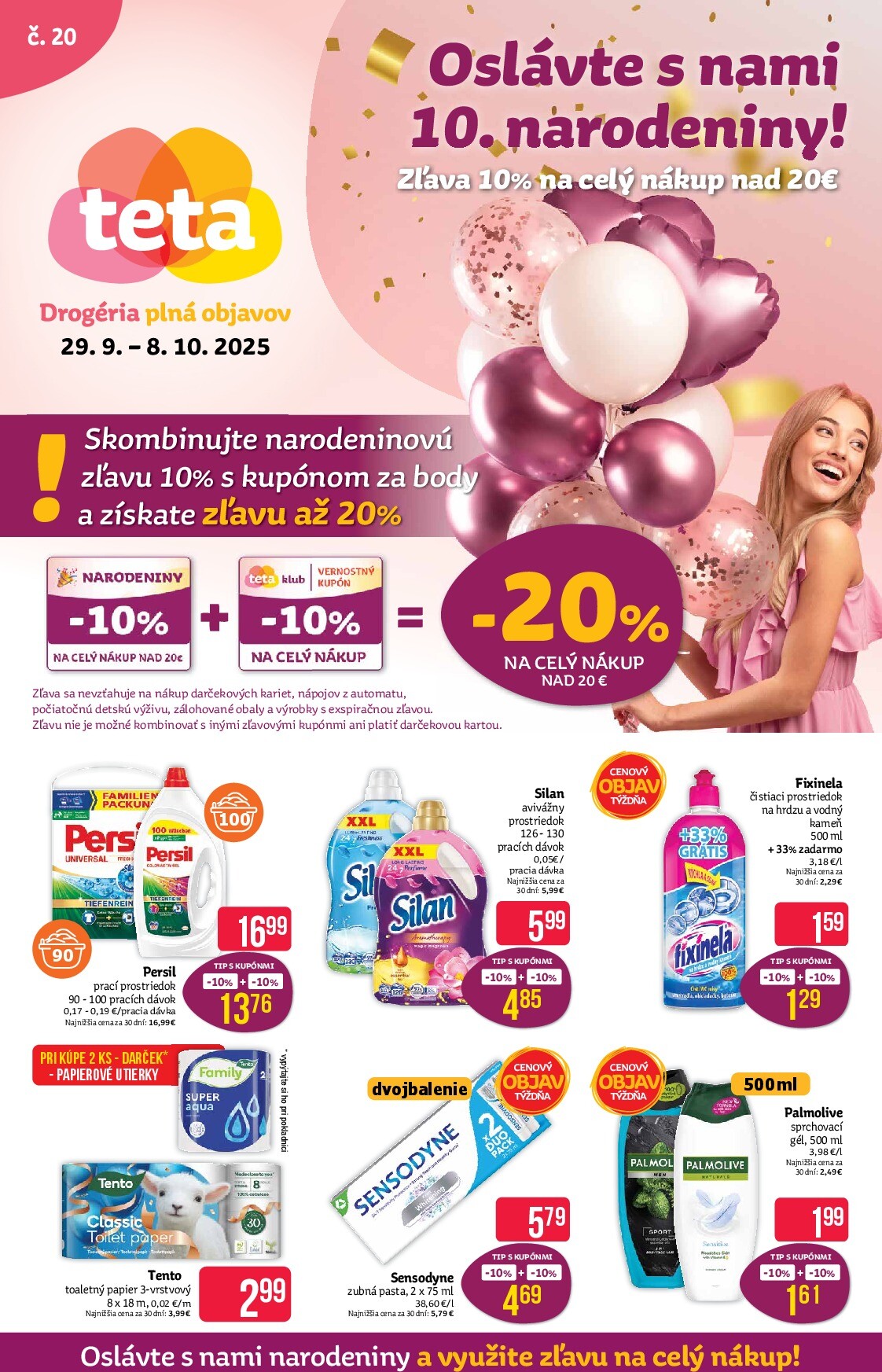 teta-drogerie - Leták Teta drogerie platný od 29.09. do 08.10. - page: 1