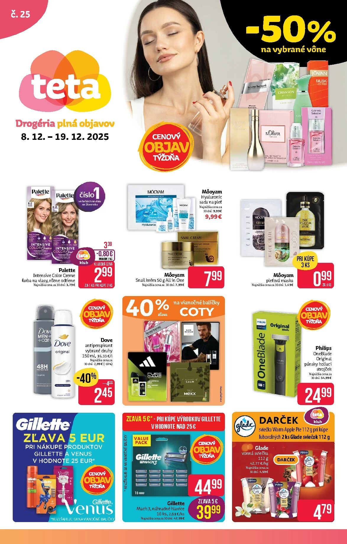 teta-drogerie - Leták Teta drogerie platný od 08.12. do 19.12.