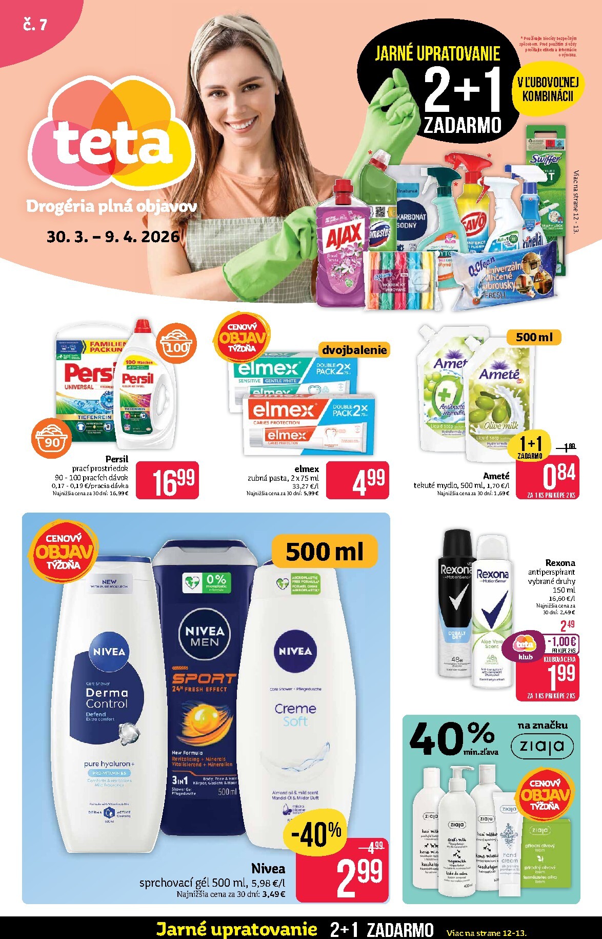teta-drogerie - Leták Teta drogerie platný od 30.03.2026 do 09.04.2026 - page: 1