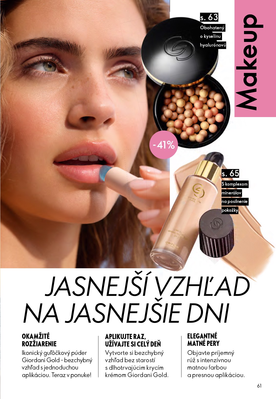 oriflame - Aktuálny ORIFLAME - eCatalogue | Oriflame Cosmetics leták od stredy, 27.05.2026 do utorka, 16.06.2026 - page: 61