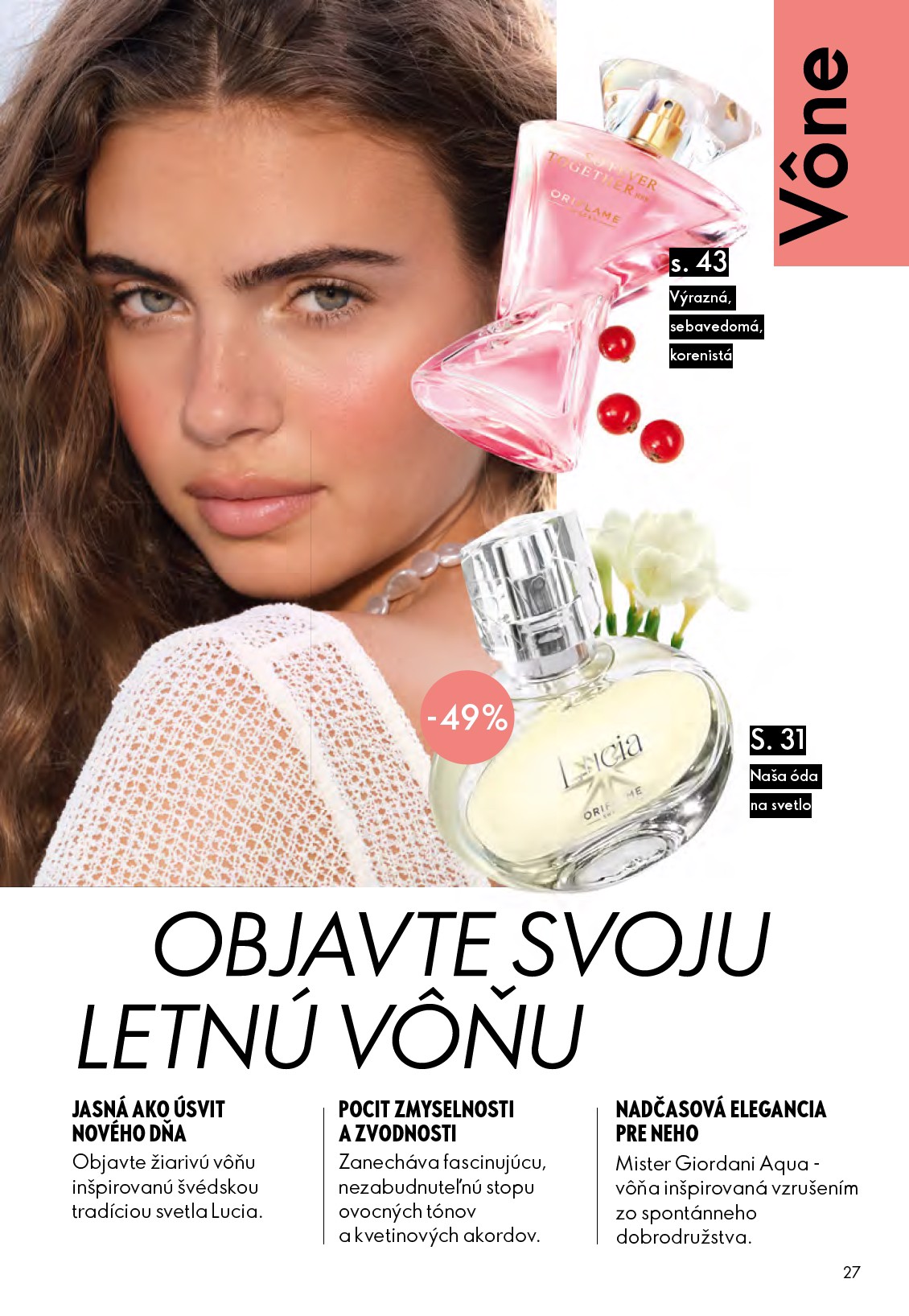 oriflame - Aktuálny ORIFLAME - eCatalogue | Oriflame Cosmetics leták od stredy, 27.05.2026 do utorka, 16.06.2026 - page: 27