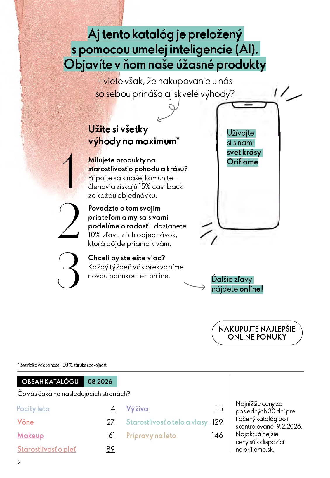 oriflame - Aktuálny ORIFLAME - eCatalogue | Oriflame Cosmetics leták od stredy, 27.05.2026 do utorka, 16.06.2026 - page: 2