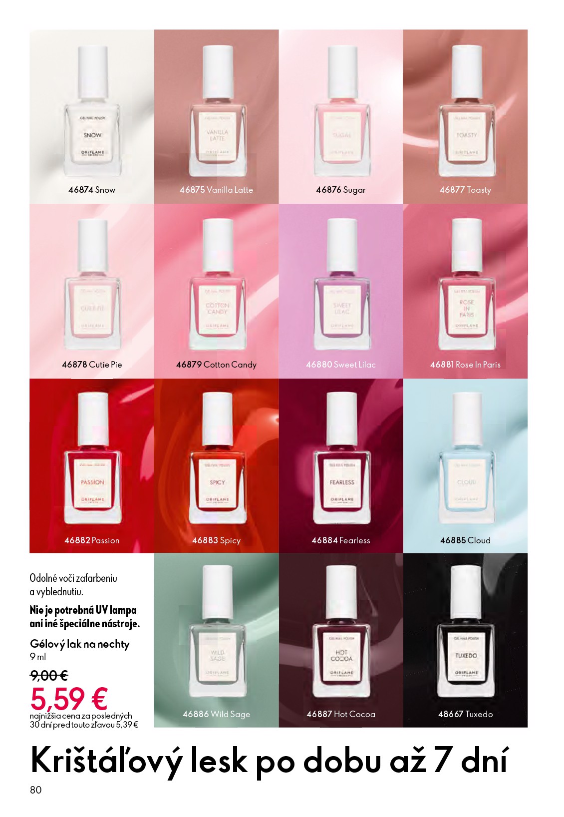 oriflame - Aktuálny ORIFLAME - eCatalogue | Oriflame Cosmetics leták od stredy, 27.05.2026 do utorka, 16.06.2026 - page: 80