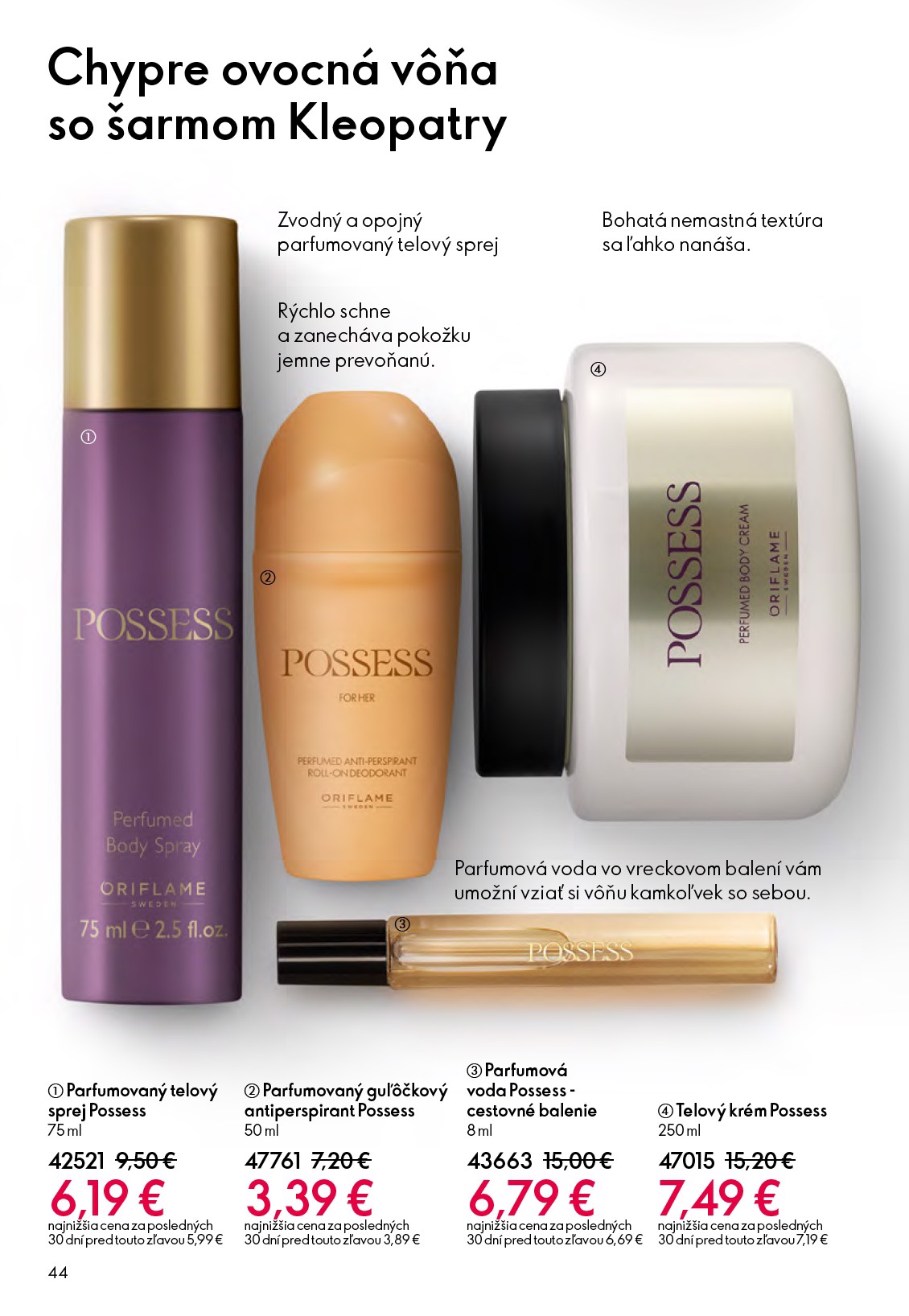 oriflame - Aktuálny ORIFLAME - eCatalogue | Oriflame Cosmetics leták od stredy, 27.05.2026 do utorka, 16.06.2026 - page: 44