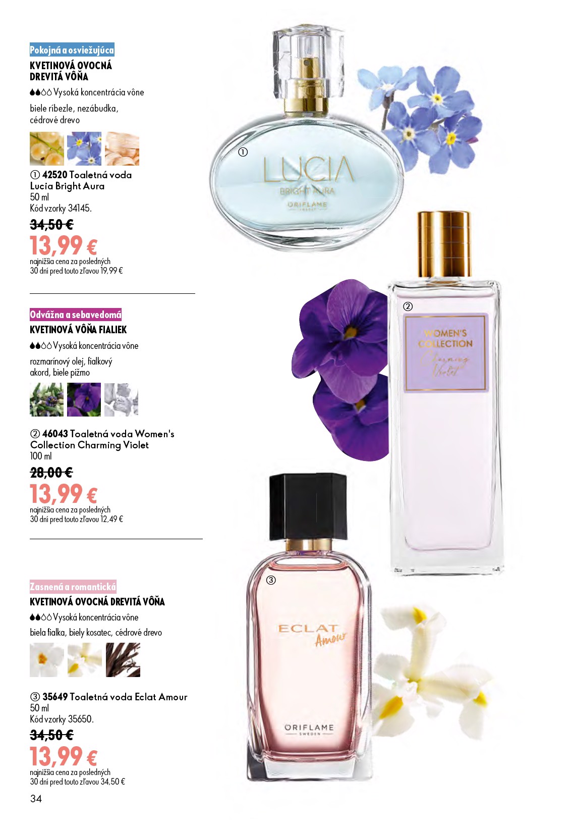oriflame - Aktuálny ORIFLAME leták od stredy, 17.06.2026 do utorka, 07.07.2026 - page: 34