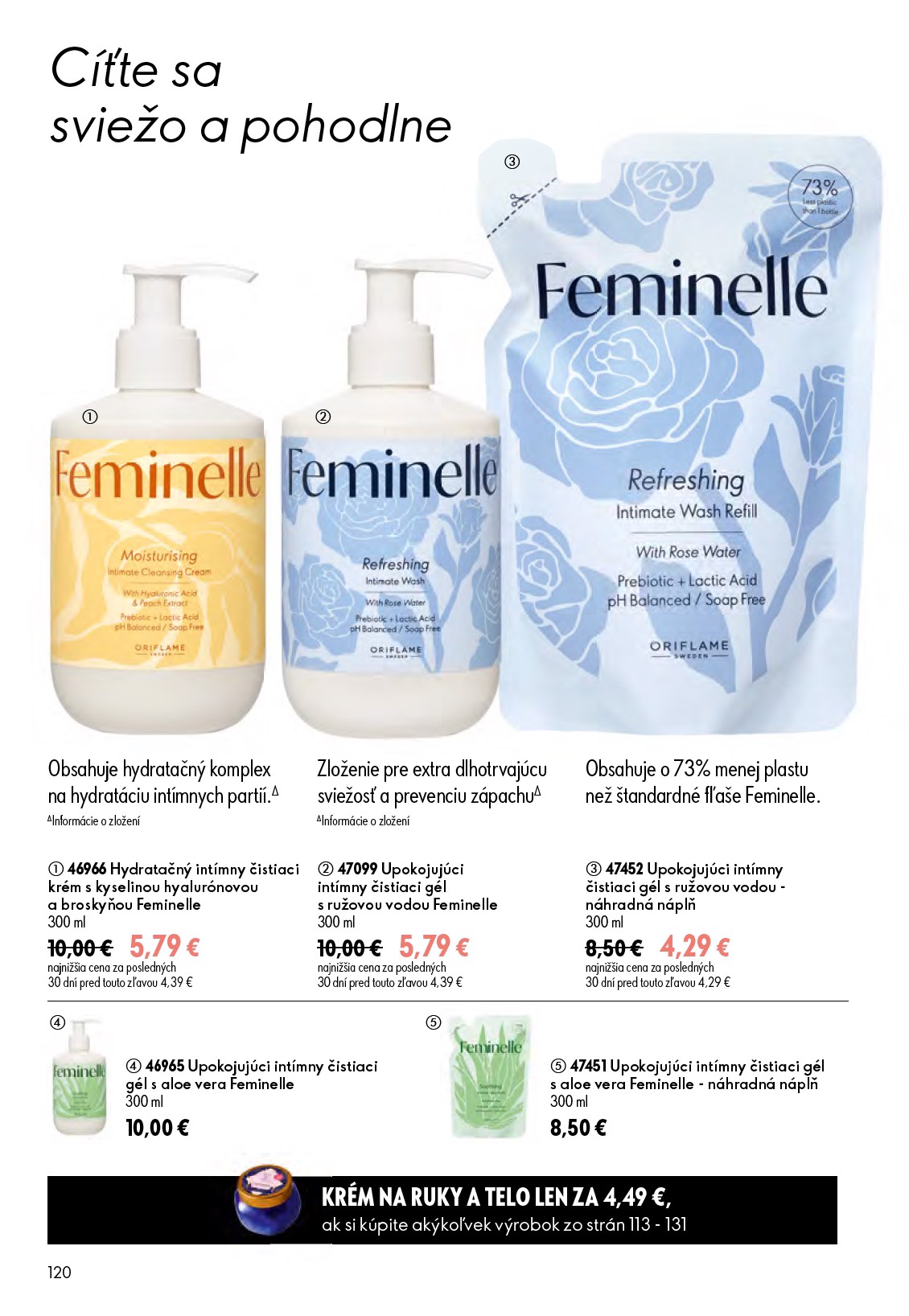 oriflame - Aktuálny ORIFLAME leták od stredy, 17.06.2026 do utorka, 07.07.2026 - page: 120