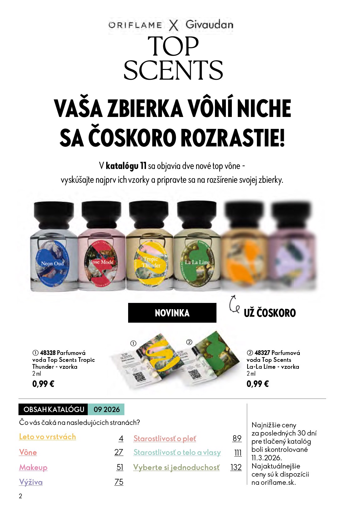 oriflame - Aktuálny ORIFLAME leták od stredy, 17.06.2026 do utorka, 07.07.2026 - page: 2