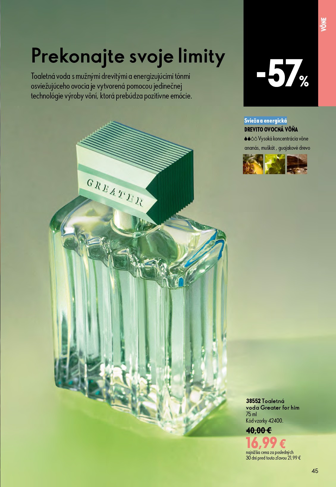 oriflame - Aktuálny ORIFLAME leták od stredy, 17.06.2026 do utorka, 07.07.2026 - page: 45