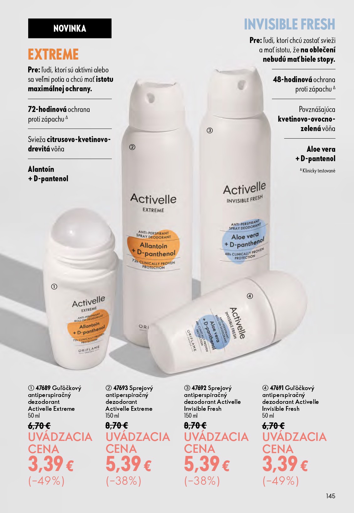 oriflame - Aktuálny ORIFLAME leták od stredy, 17.06.2026 do utorka, 07.07.2026 - page: 145