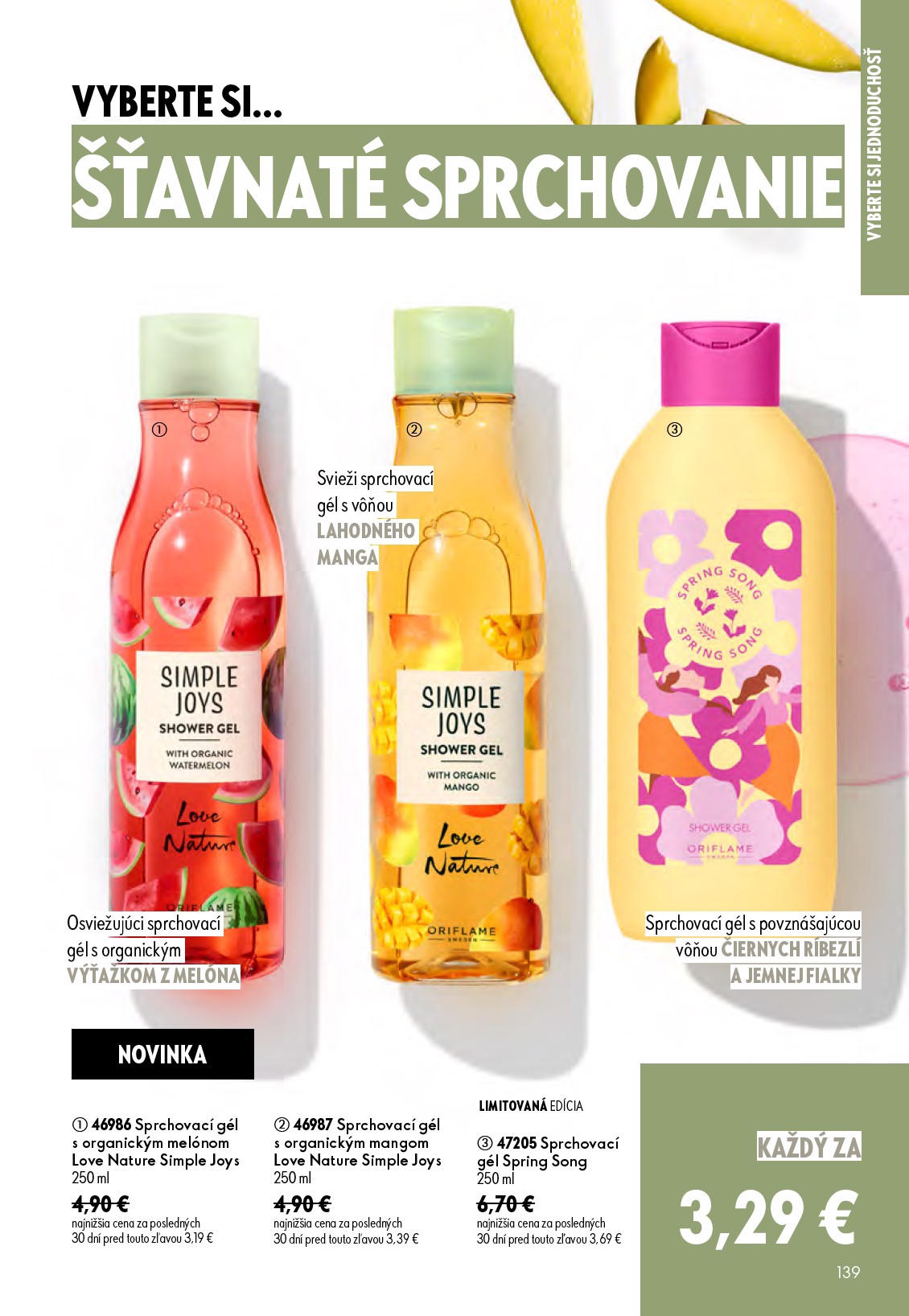 oriflame - Aktuálny ORIFLAME leták od stredy, 17.06.2026 do utorka, 07.07.2026 - page: 139