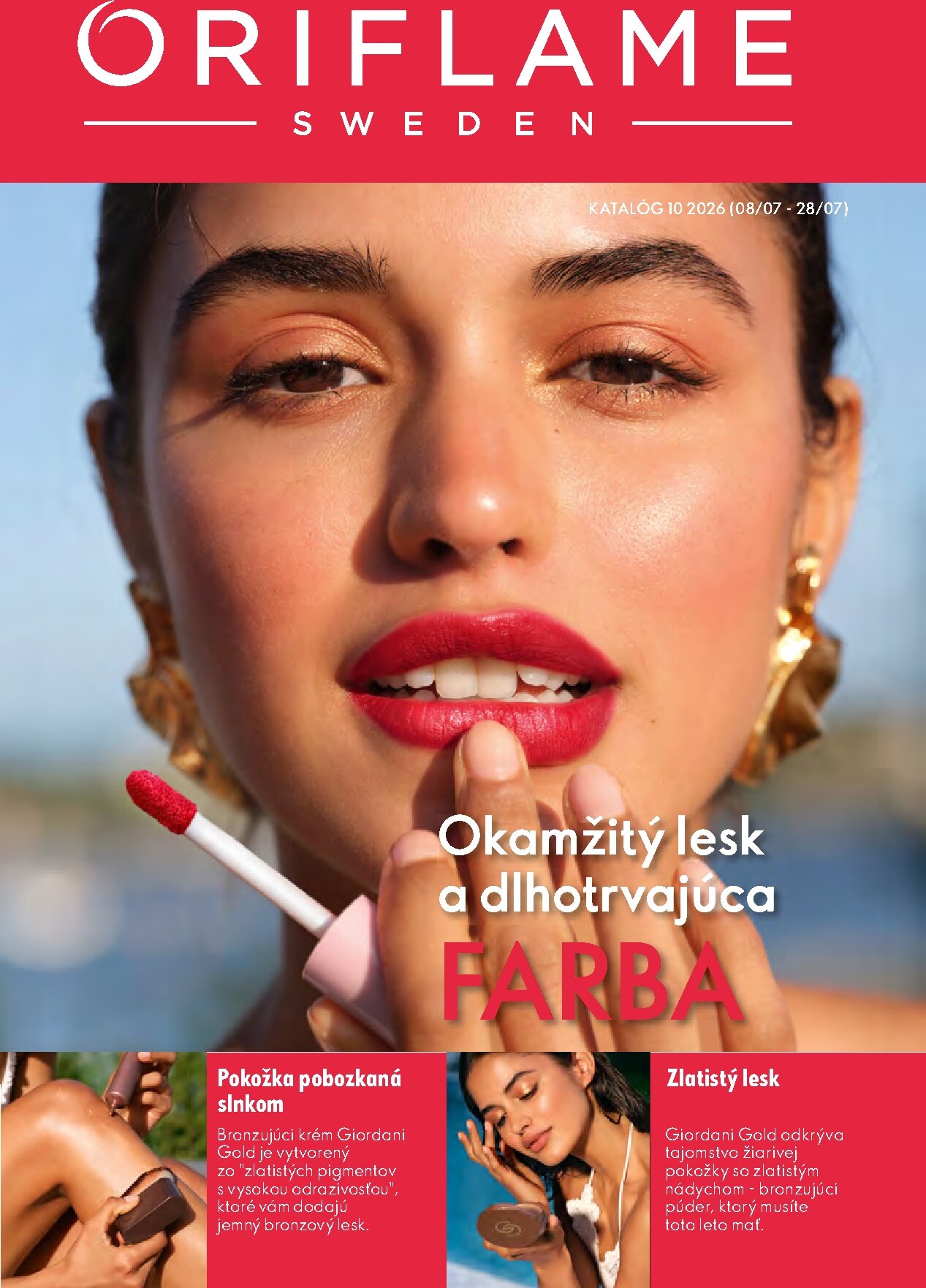 oriflame - Aktuálny ORIFLAME leták od stredy, 08.07.2026 do utorka, 28.07.2026 - page: 1