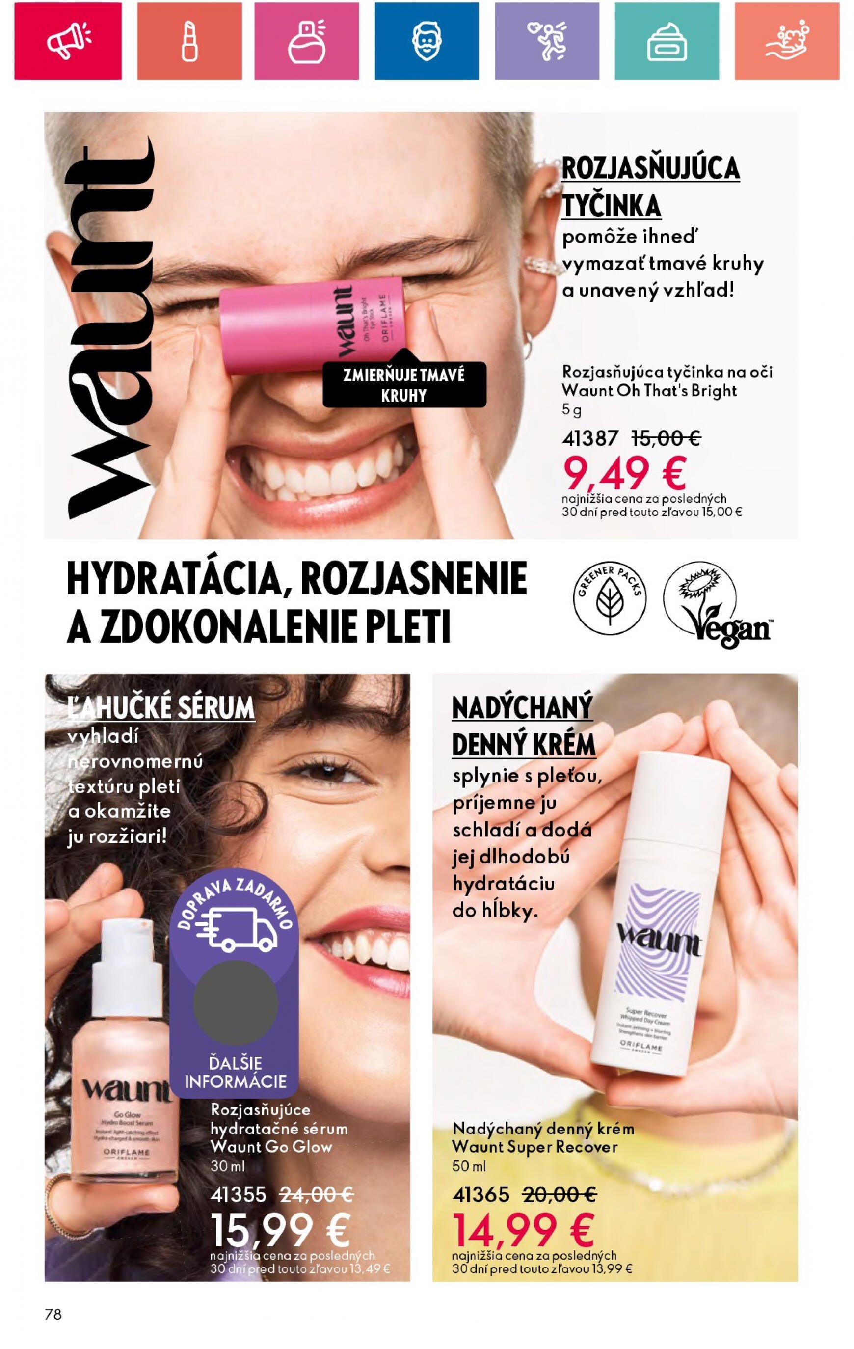 oriflame - ORIFLAME leták platný od 09.07. - 29.07. - page: 78